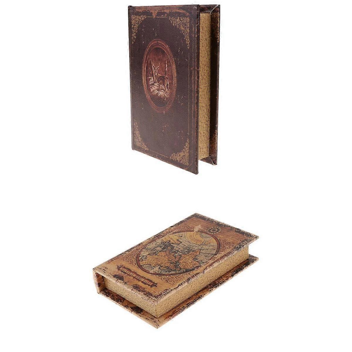Retro Arbeitszimmer Simulation Buch Ornamente Karton Buch