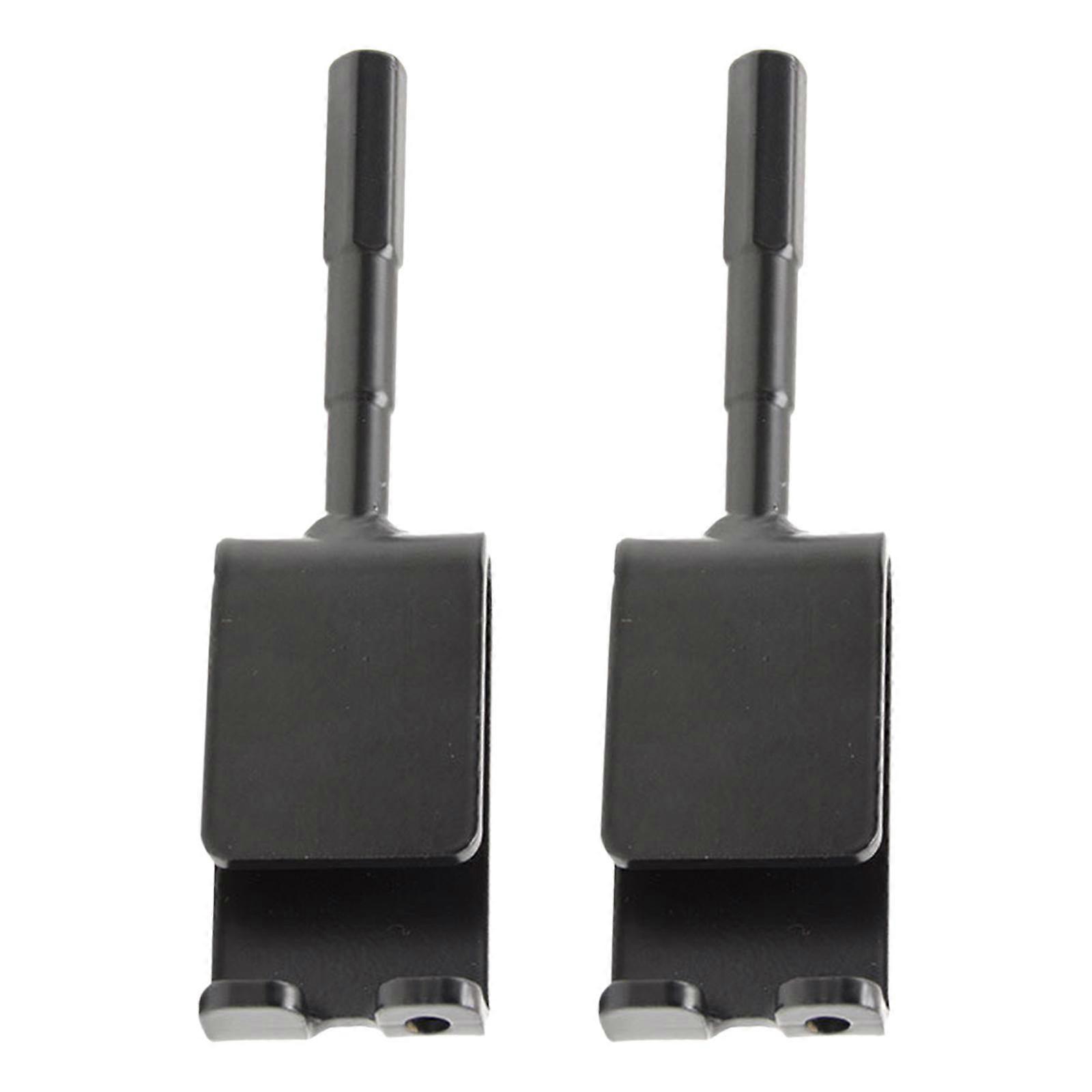 2pcs Sturdy Ice Anchor Power Drill Adapter Black Insert Sewing