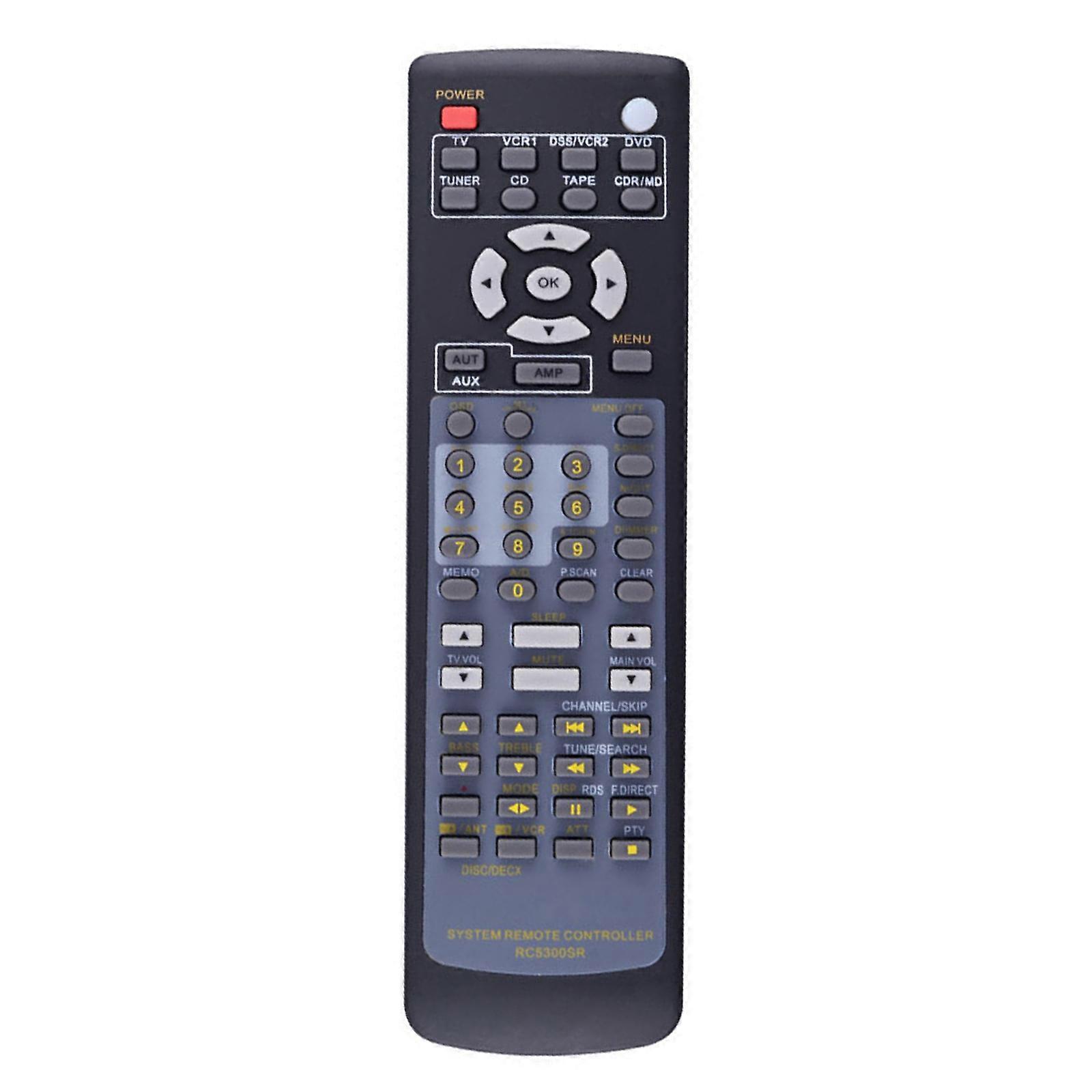 AV Receiver Remote Controller Replaced RC5300SR for SR4600 SR5200 SR5300 SR5400 SR5500 RC5200SR RC5600SR SR6200 Repair