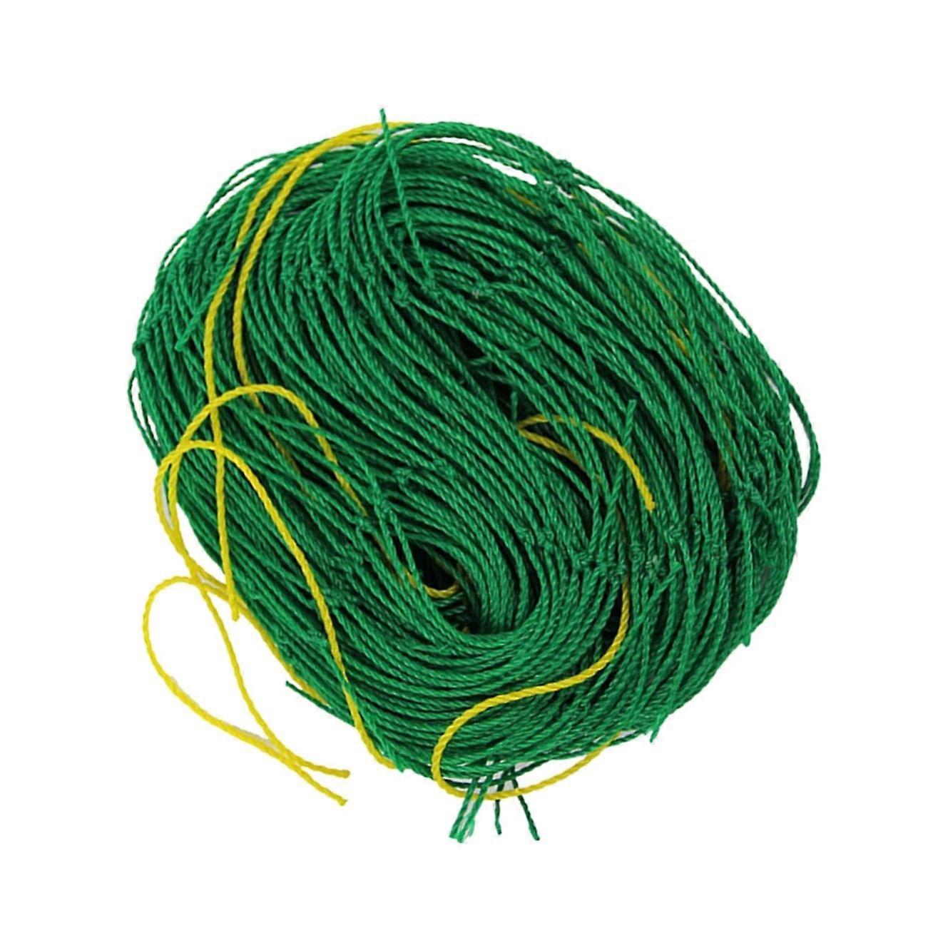 Pack of 3 Vines Net Grid Row Covers for Outdoor Climbing Trellis Large Plant Support Gardening Net Green Size 3