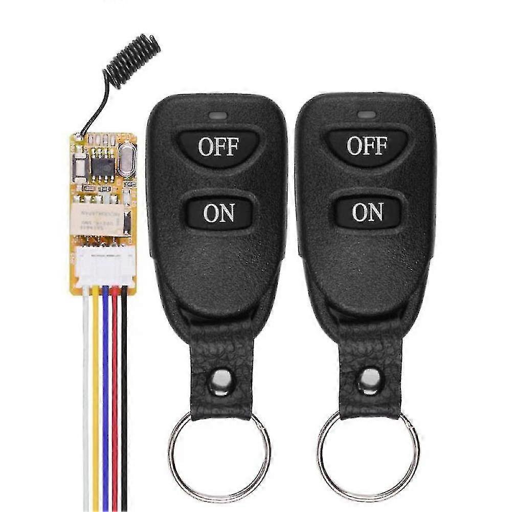 DC 3.5-12V Universal Remote Switch LED Light Receiver HY-2