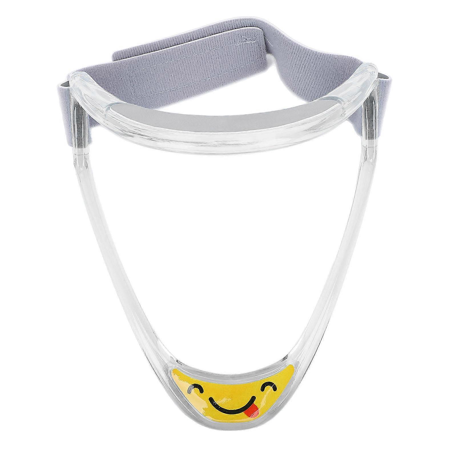 Kids Neck Posture Corrector Brace Prevent Humpback Neck Support Cervical Collar Support Neck Tilt Corrector Transparent