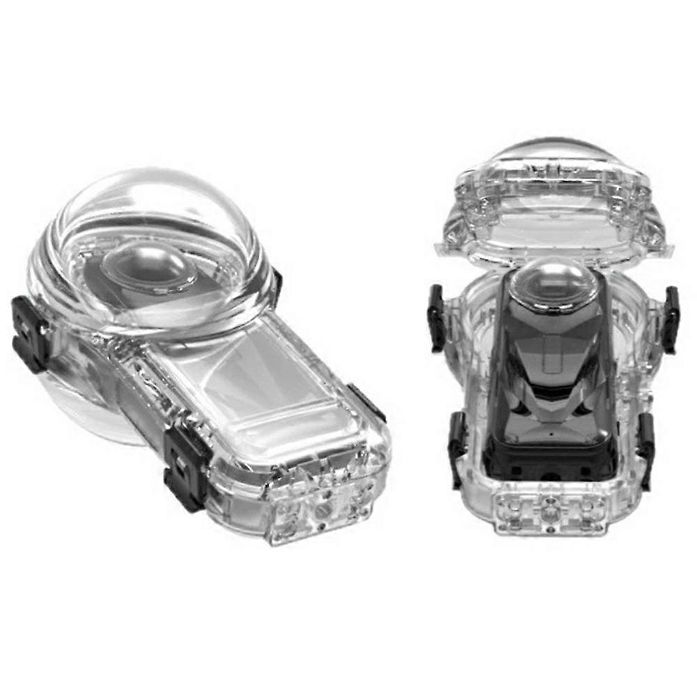For Insta360 X5 Action Camera Waterproof Case Invisible Diving Housing Compatible with Magnetic Quic