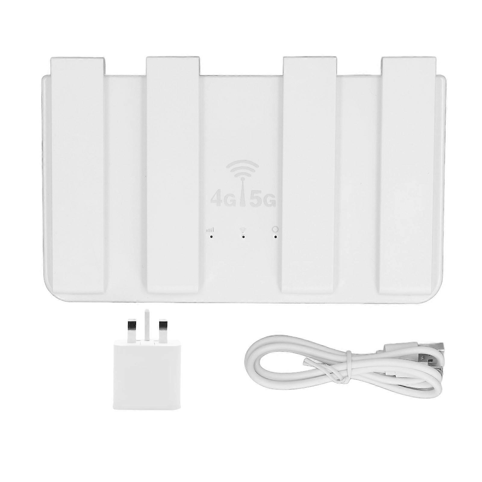 4G LTE WiFi Router Unlocked Mobile Hotspot with 4 Antennas and SIM Card Slot for Europe Asia