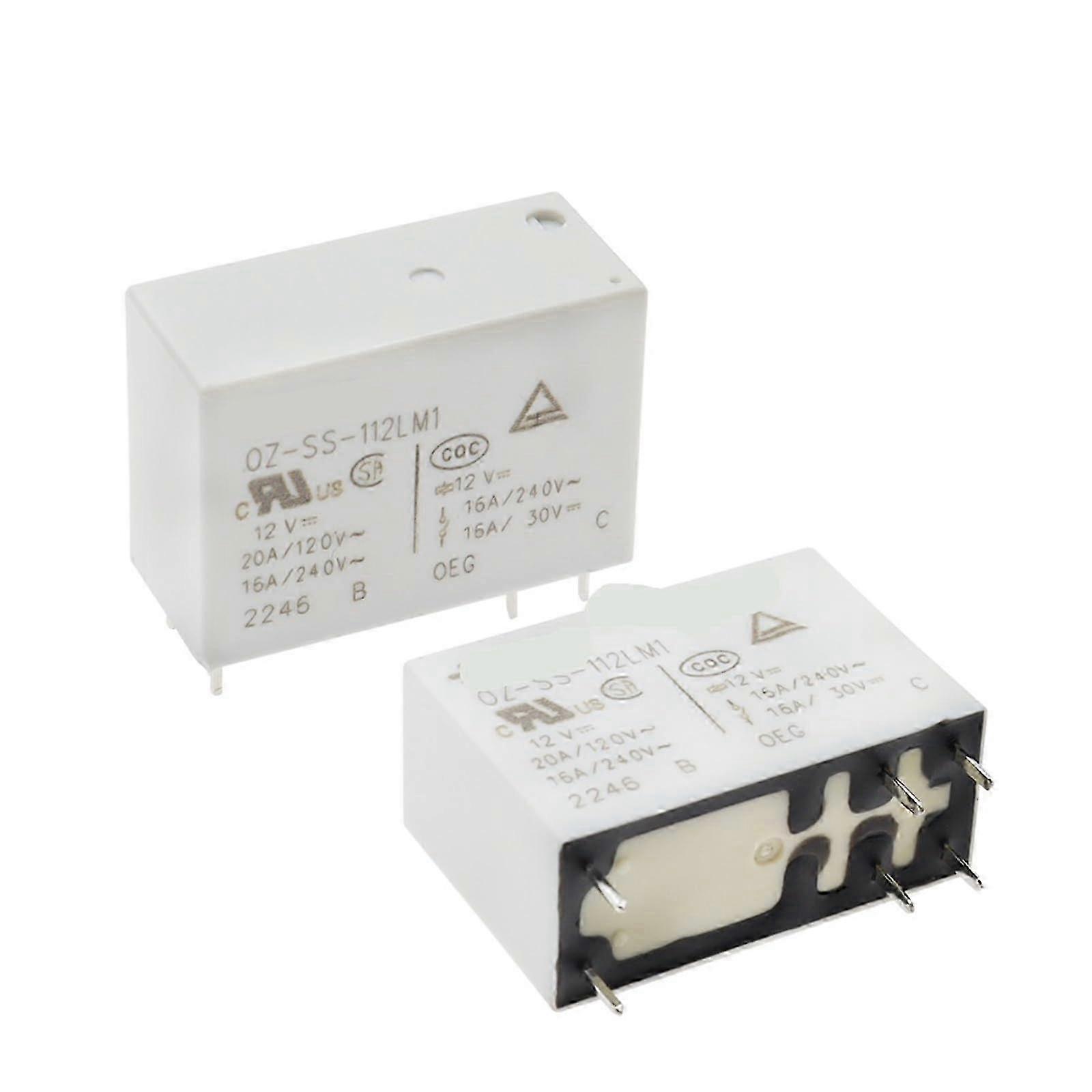 2025 1Pcs Relay OZSS112LM1 16A 240V 6P Normally Open Communication Relay