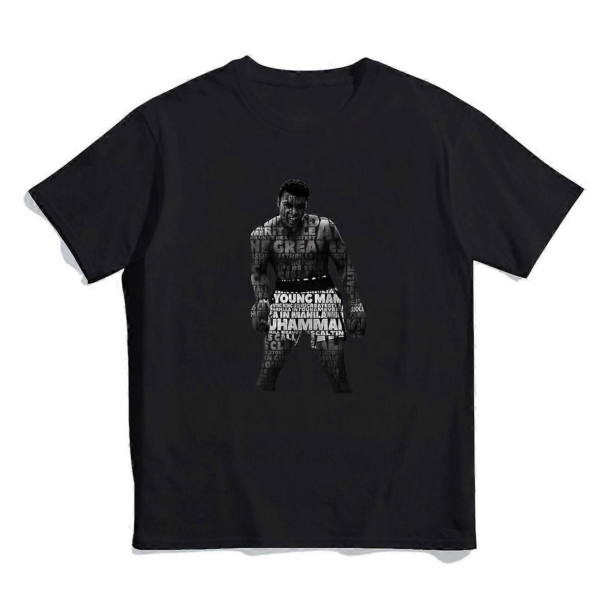 Muhammad Ali T-shirt for Men - The Greatest Typography Boxing Design