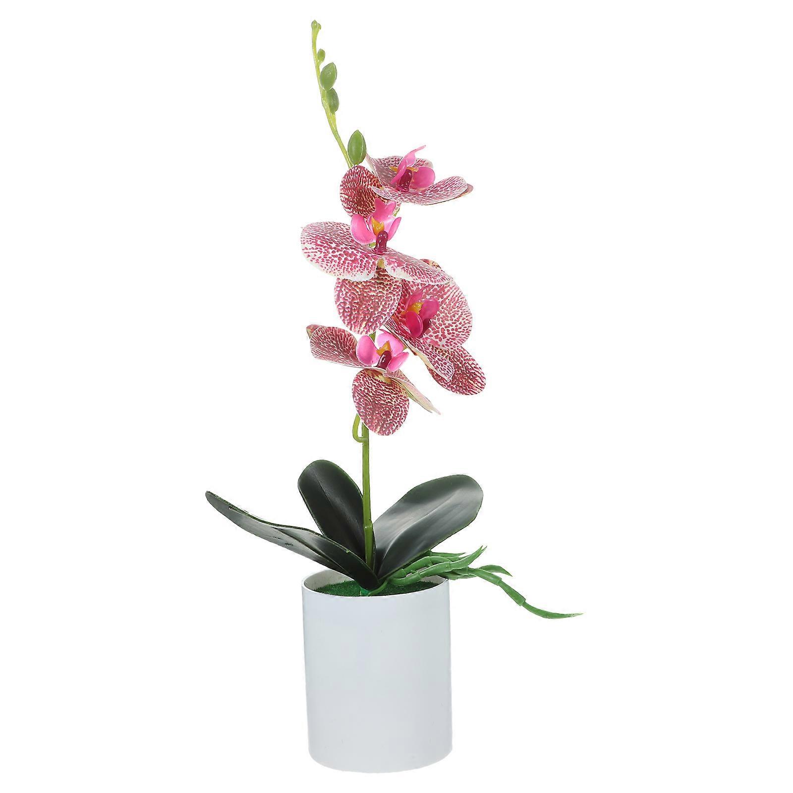 Fake Flower Decorations, Elegant Artificial Orchids for