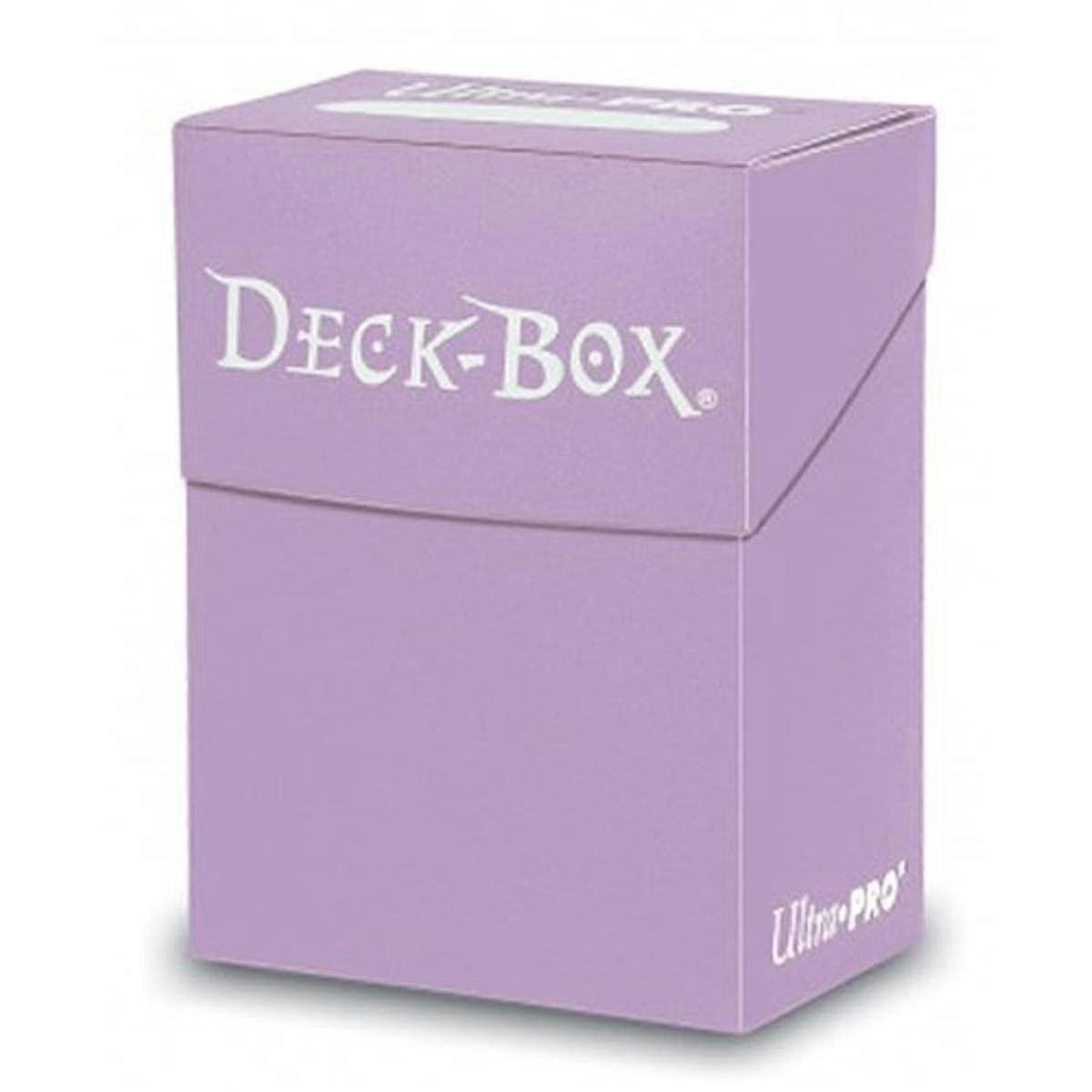 Ultra Pro Non-glare Solid Deck Box (lilac)