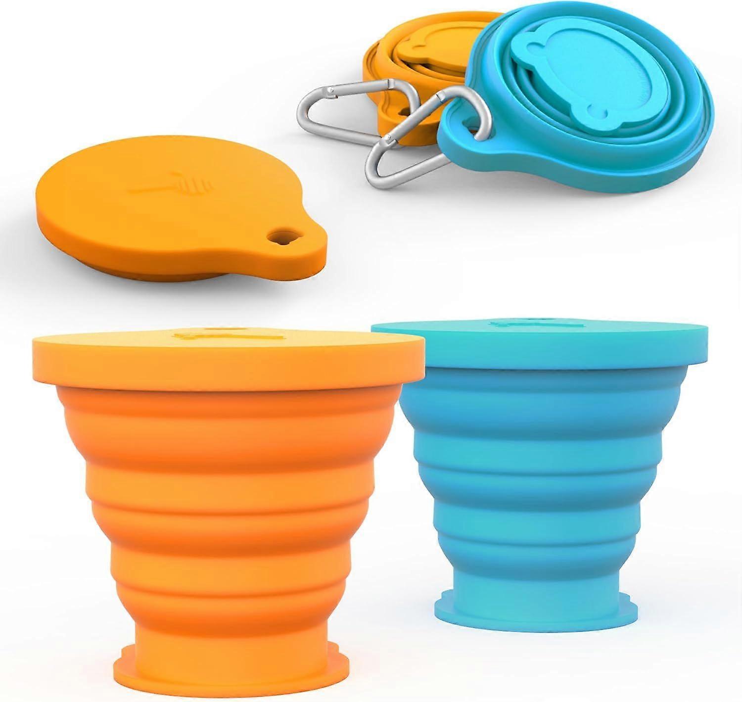 2025 Latest Model Collapsible Cup for Traveling, Silicone Foldable Cup, Camping