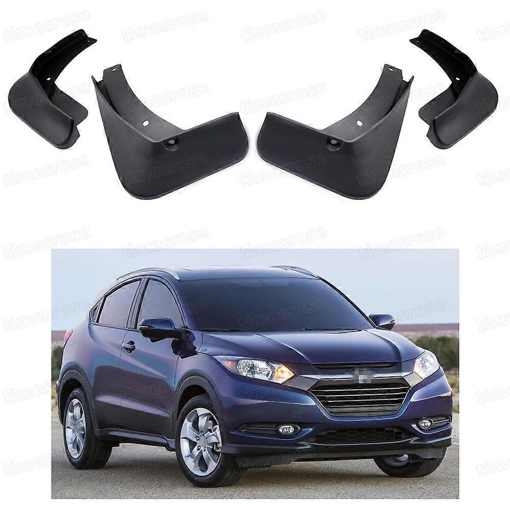 Συμβατό 4Pcs Λασπωτήρα Φτερών Λασπωτήρα Λασπωτήρα Αυτοκινήτου για Honda HR-V 2015-2016 Up