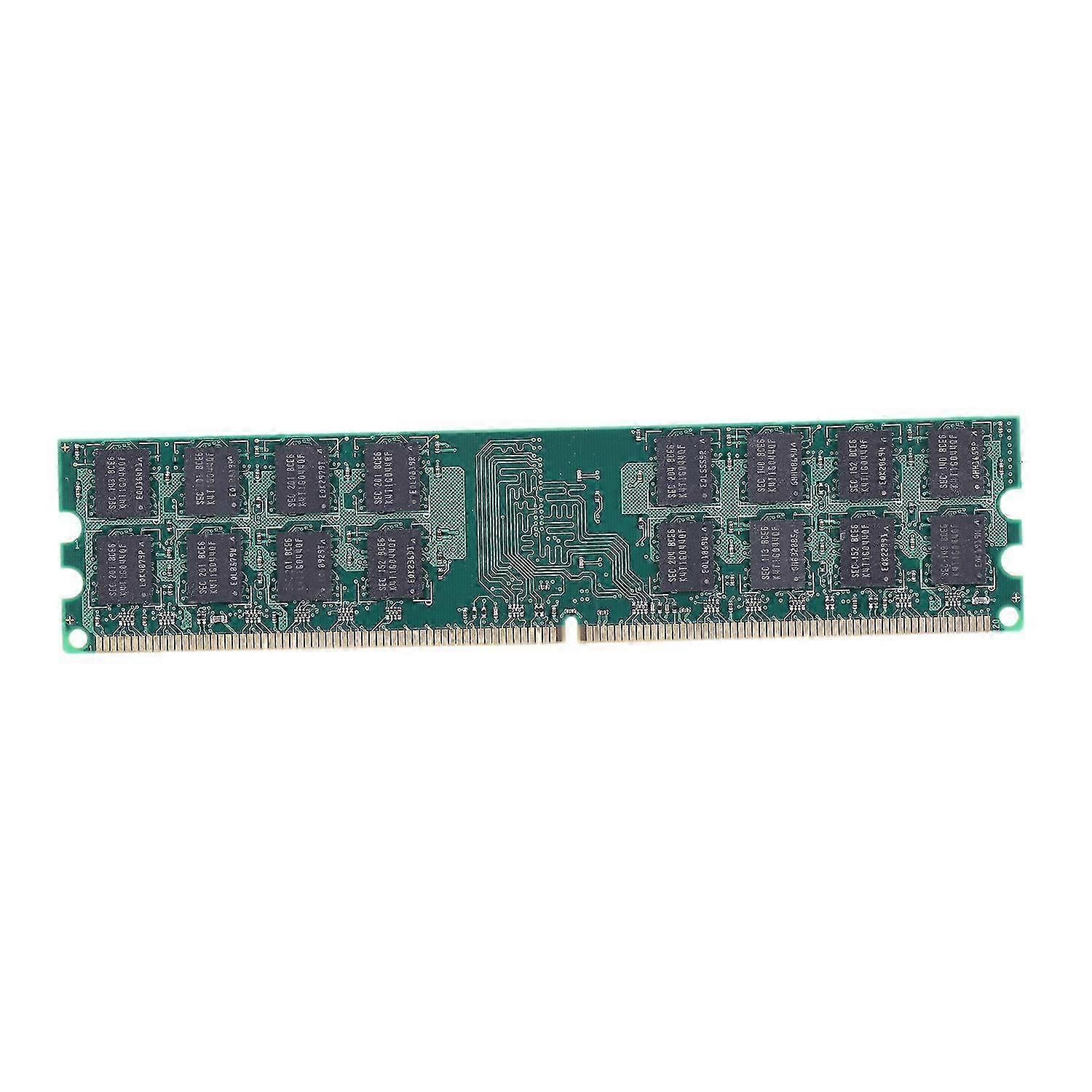 DDR2 4GB Memory RAM 1.5V 800MHZ PC2-6400 240 Pin Desktop DIMM Unbuffered Non-ECC for AMD MotherboarGreen SZRH A-V