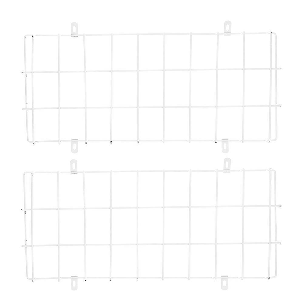 Fire Safety Sign Shielding Durable Stainless Steel Wire Guard For Exit Sign 40.00X17.50X3.20CM 2Pcs