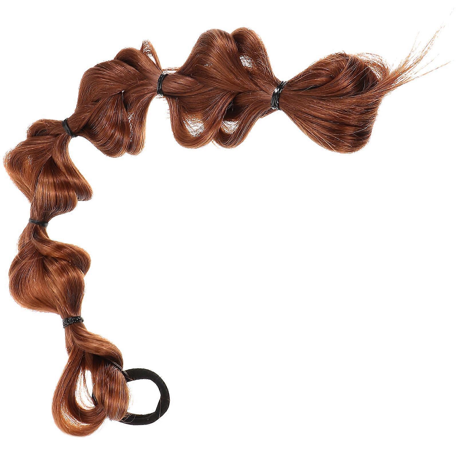 Hair Braid Extensions Braid Ponytail Wig Role Playing Braided Design 1Set
