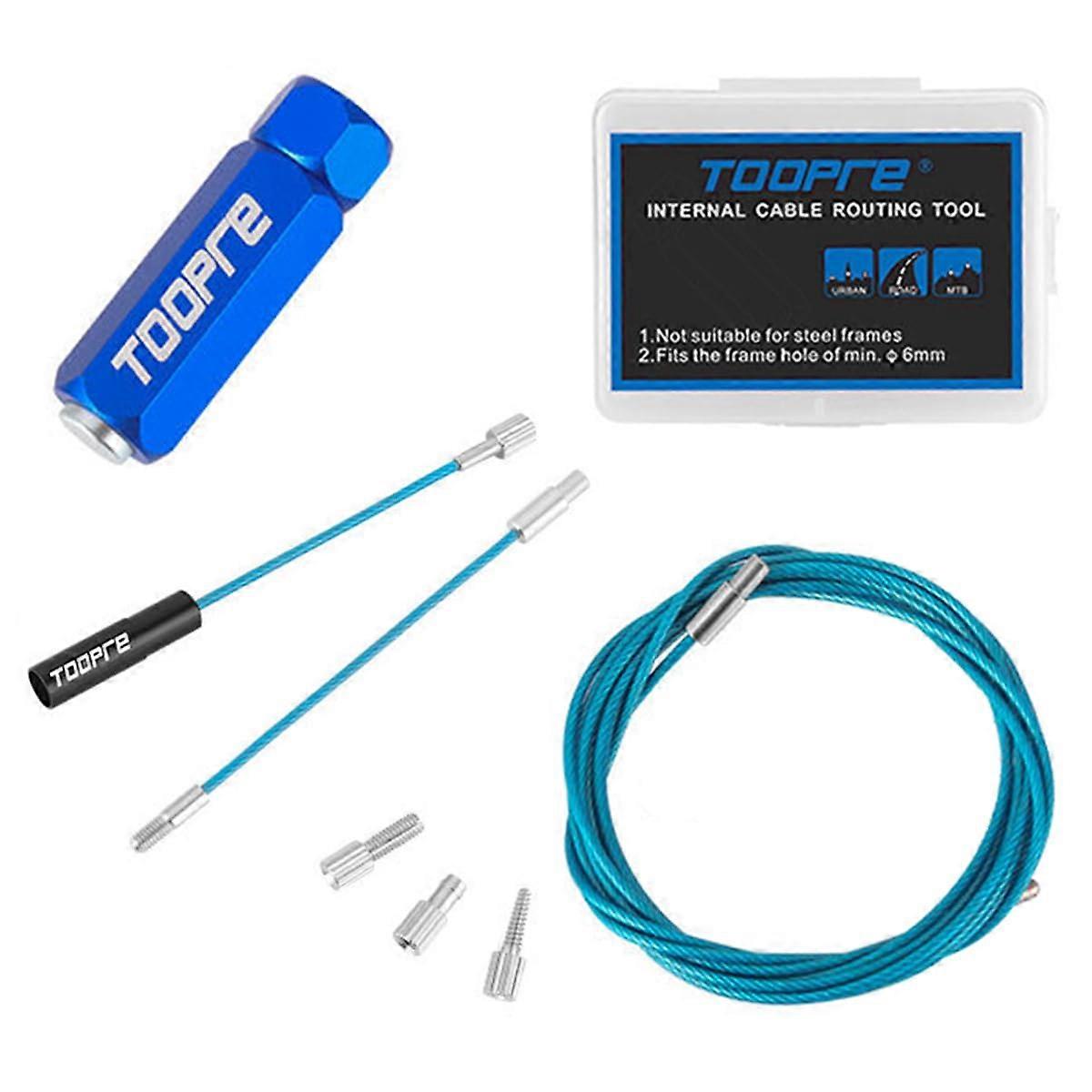 Bicycle Inner Cable Guide Kit Magnetic Threader For Internal Cable Routing On Bicycle Frames, Easier Cable Routing