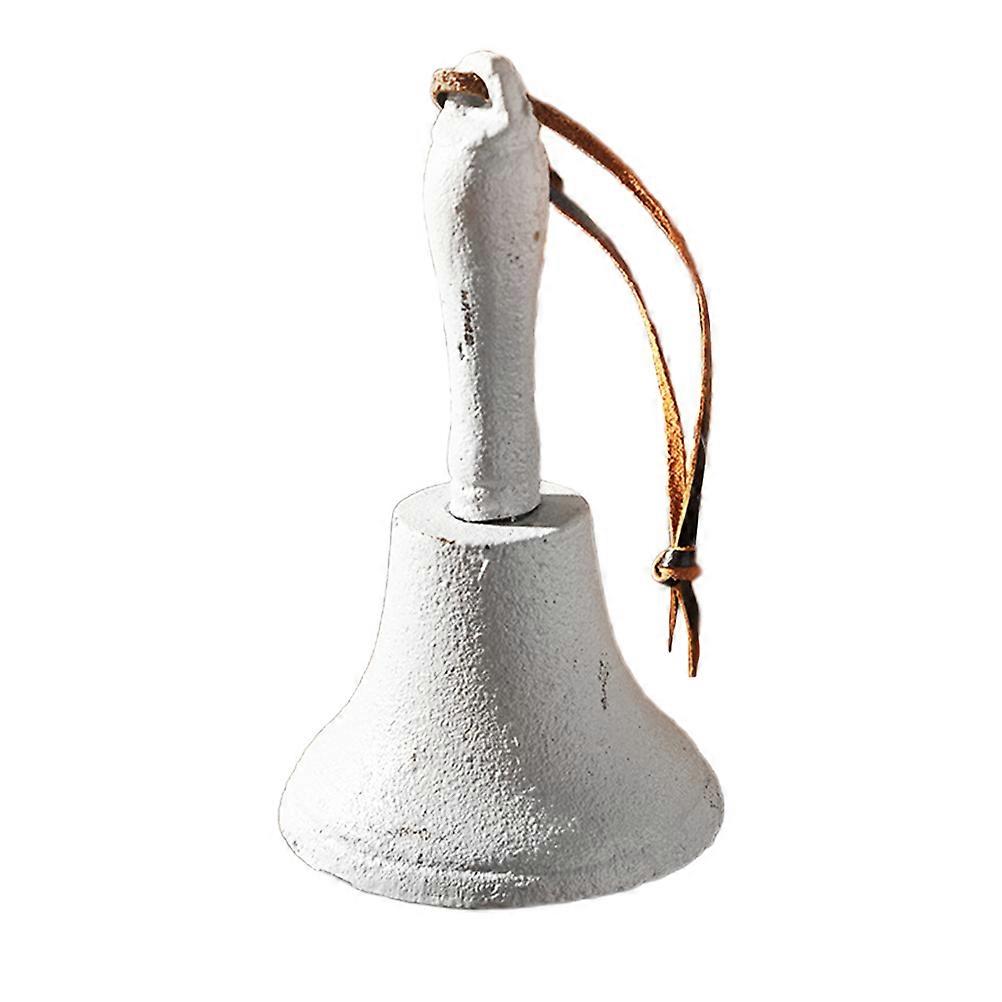 Retro Cast Bell with Archaic Design for Home, Outdoor, and Pet Training Use – Iron Hanging Bell with Creative