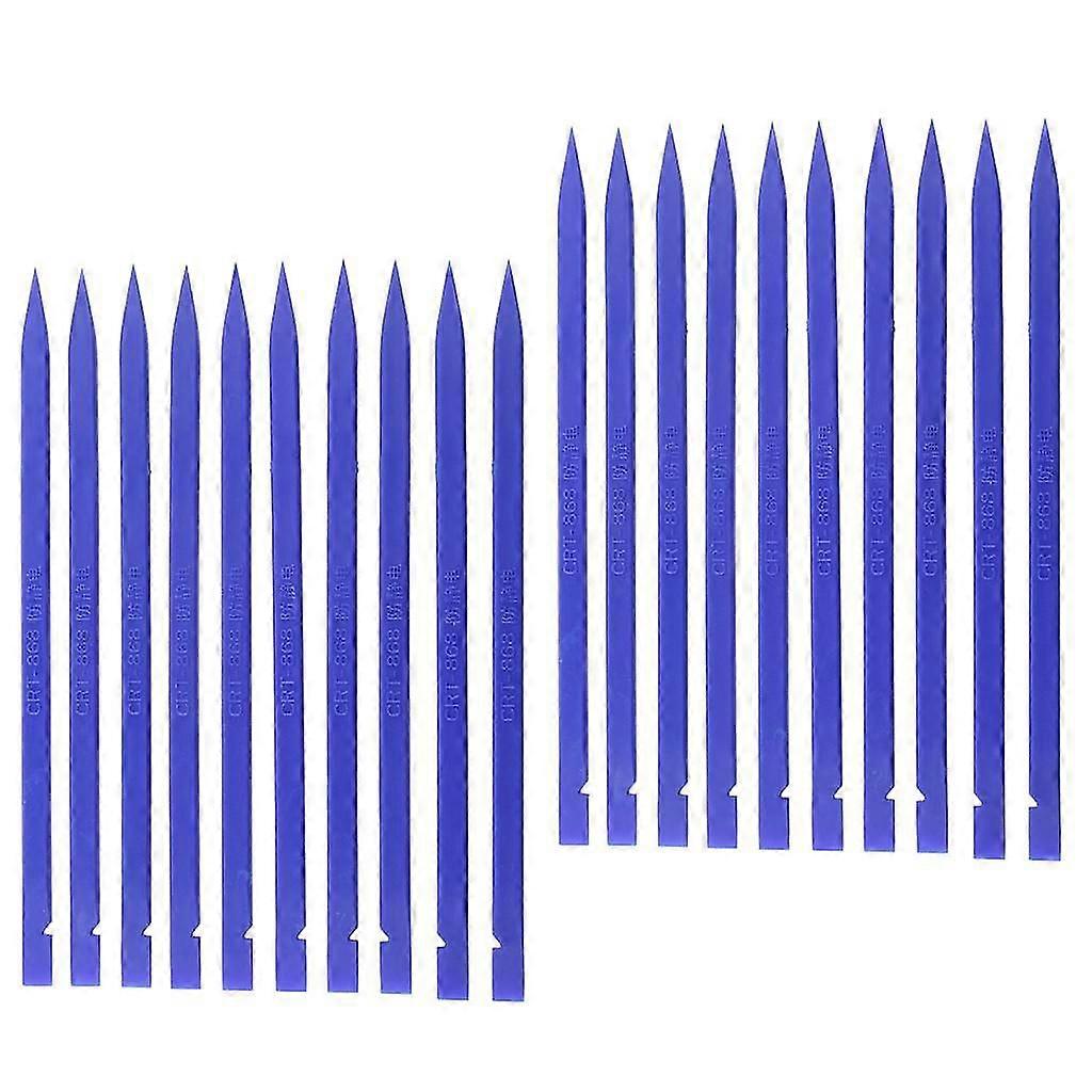 20 Pieces Universal Stick Spudger Phone Tablet Opening Pry Bar Tool Blue