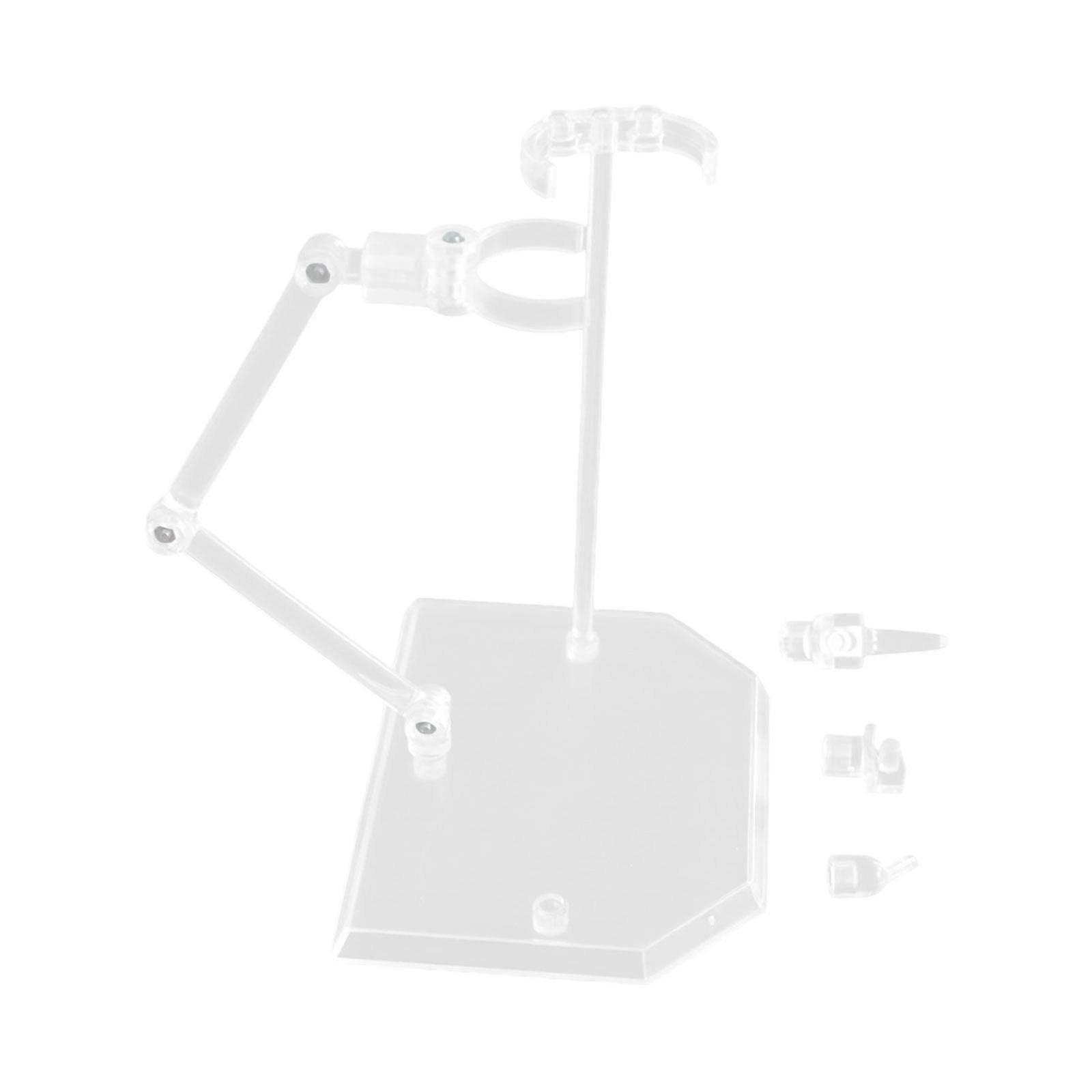 Action Figure Stand Transparent Adjustable Support Action Doll Model Bracket