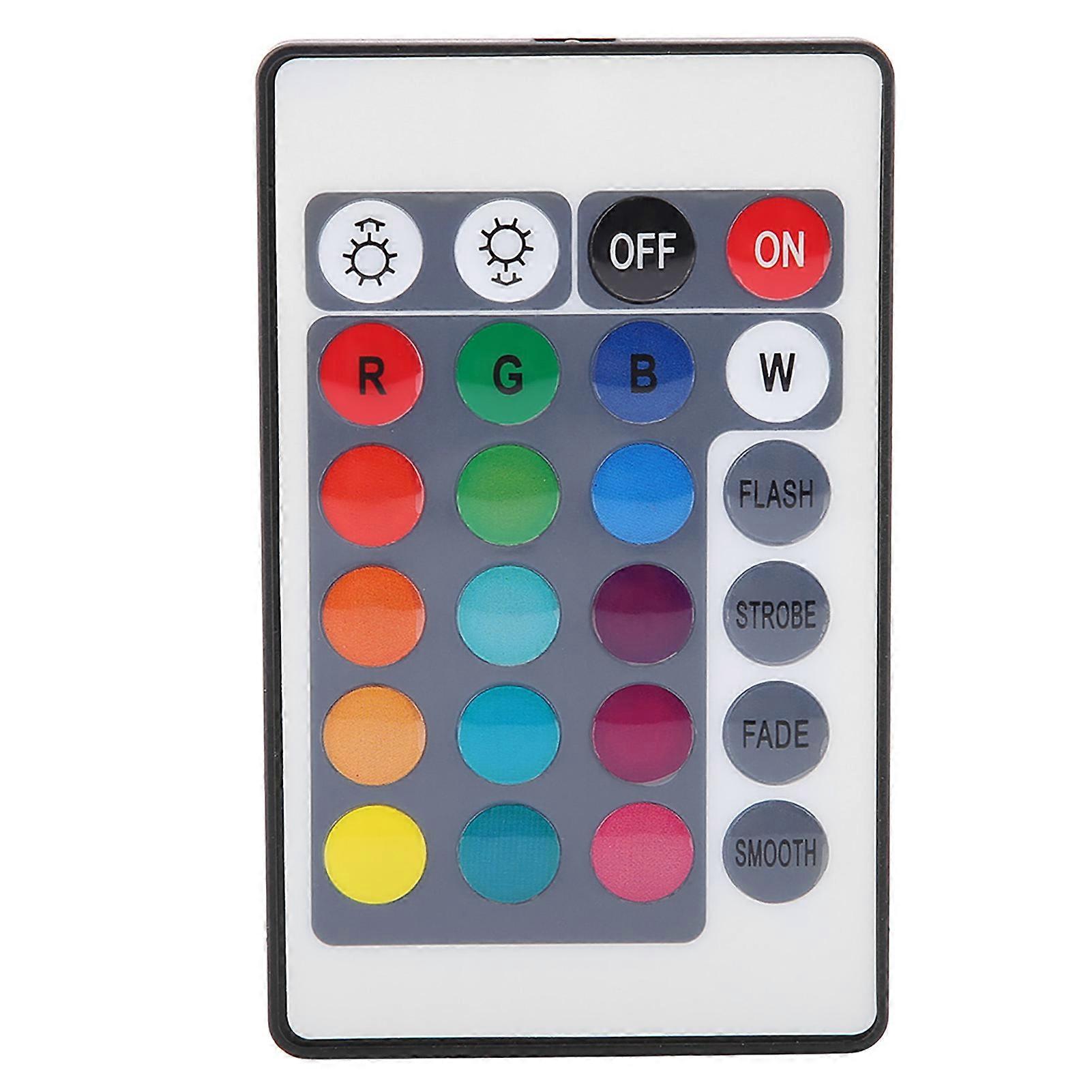 16cm Aquarium Underwater Bubble LED Light Kit with Remote Control