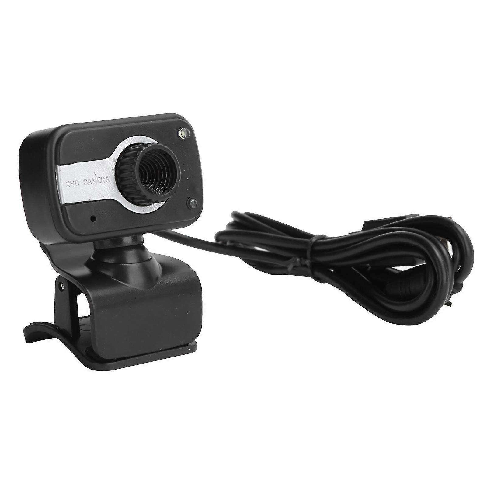 Webcam à clip USB pour PC avec port o 3,5 mm, microphone, équipement de réunion vidéo V3