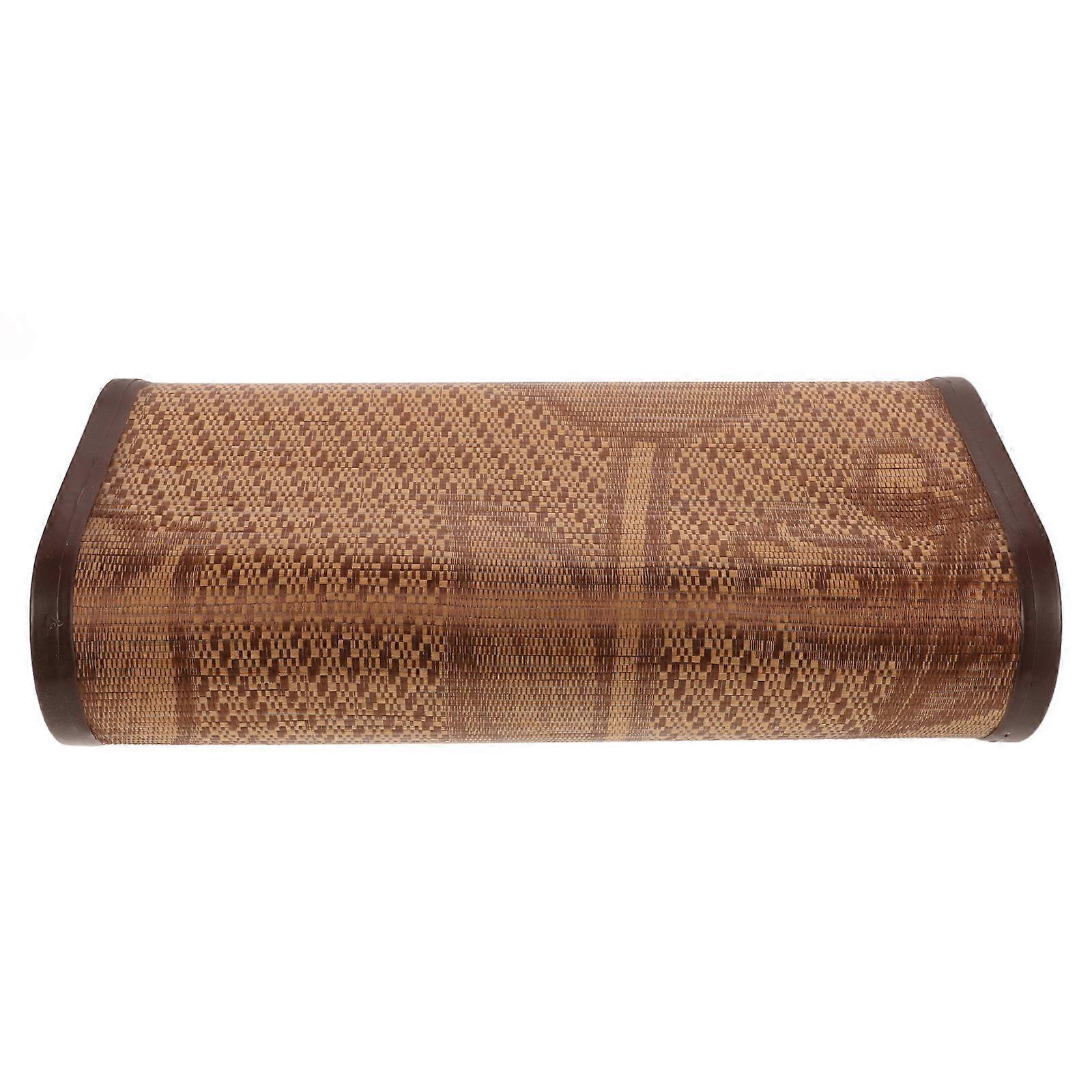 Bamboo Neck Rest Pillow, Breathable Hollow Design for Sweat and Steam Room Cooling, Alleviates Neck and Back Pain, Pillow