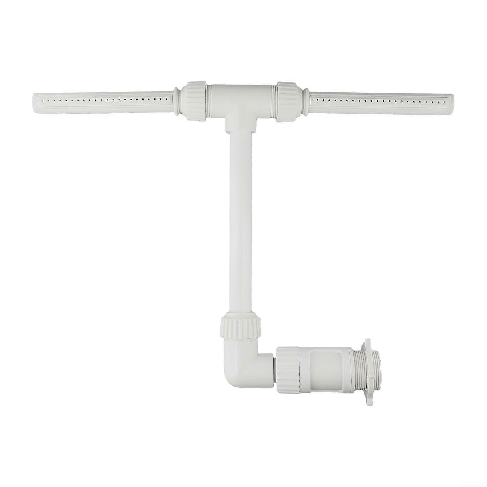 Adjustable Double Spray Pool Fountain, Pool Fountain Over Swimming Pools for Garden Scattering, Water Feature, Outdoor Decoration