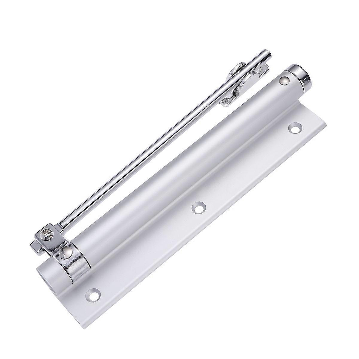 Dispositivo chiudiporta interno automatico Spinta regolabile Buffering argento per 1Pack