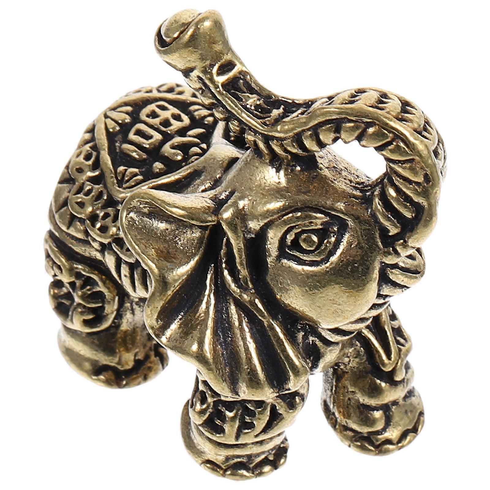 تمثال النحاسي الذهبي لديكور مكتب المنزل بريميوم كرافت مع تفاصيل 6 5 بوصة