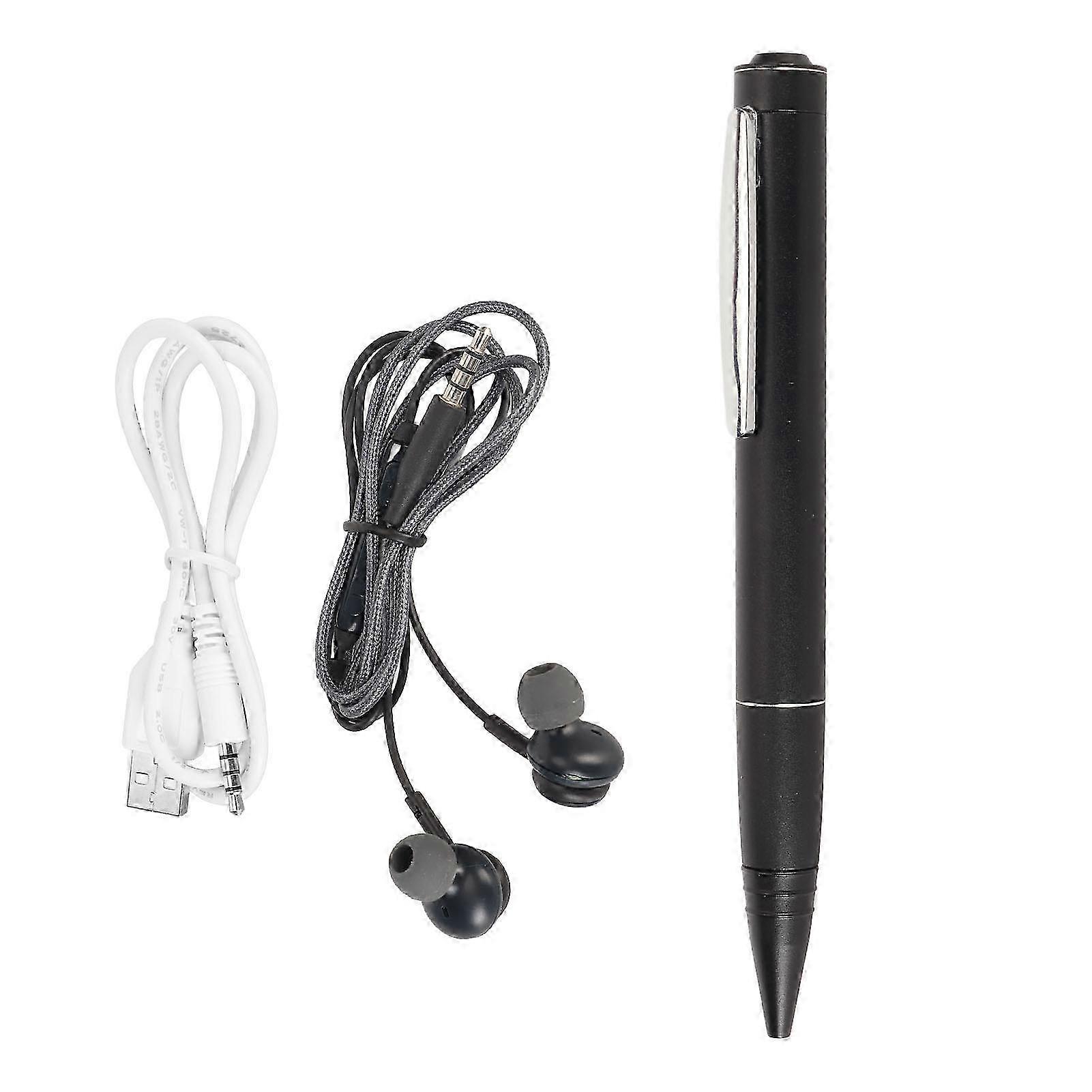 Mini Noise Reduction Omnidirectional Pickup Digital Voice Recorder for Lecture Meeting 64GB