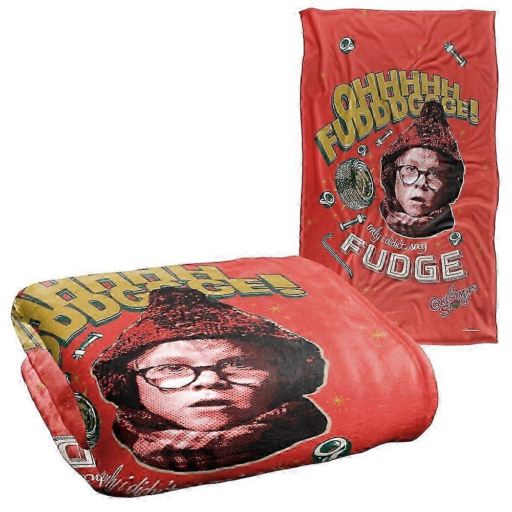 A Christmas Story Oh Fudge Silky Touch Super Soft Blanket