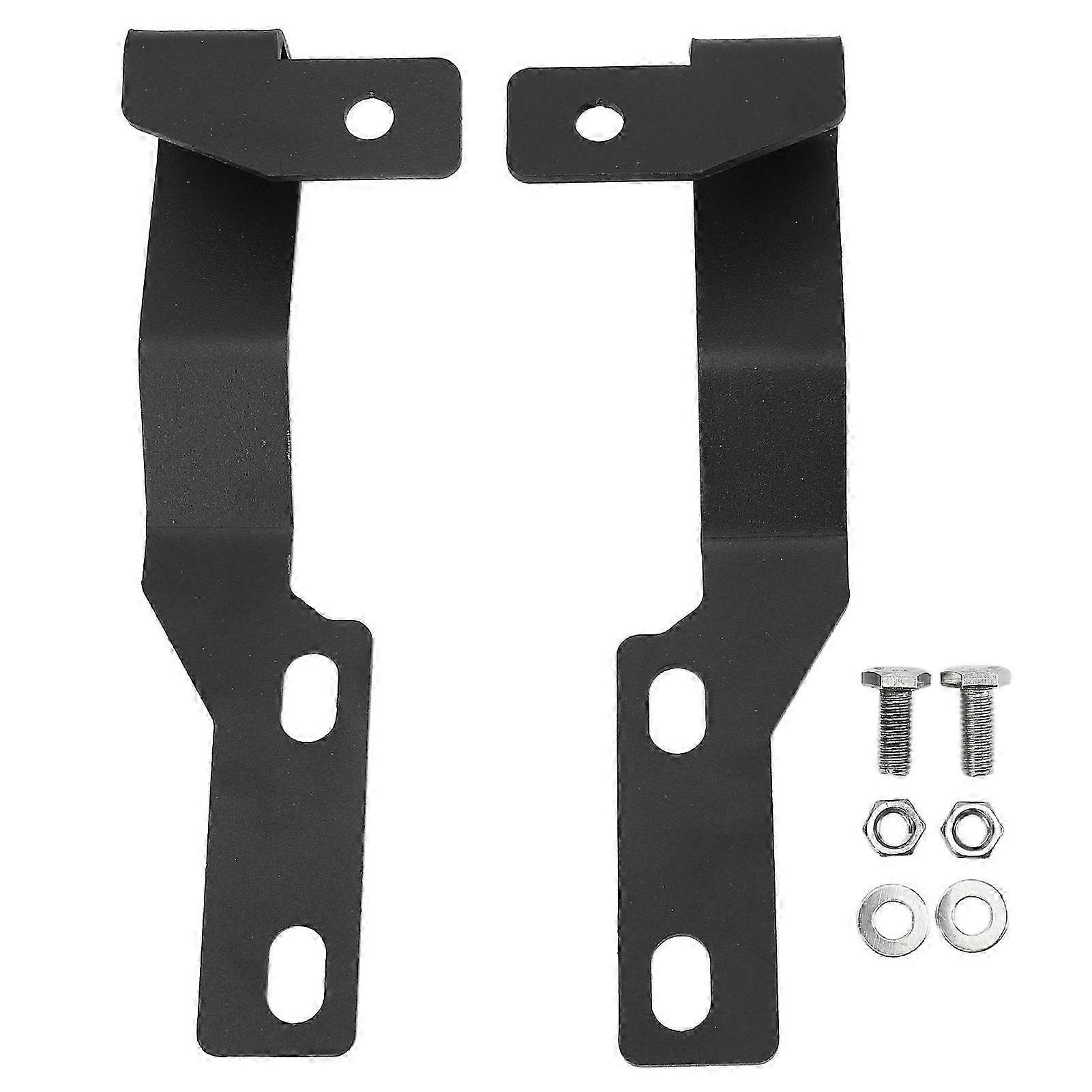 Engine Hood Hinge Bracket LED Metal Mounting Brackets Side Pillar Mounting Brackets for Compatible Vehicles 2005-2015