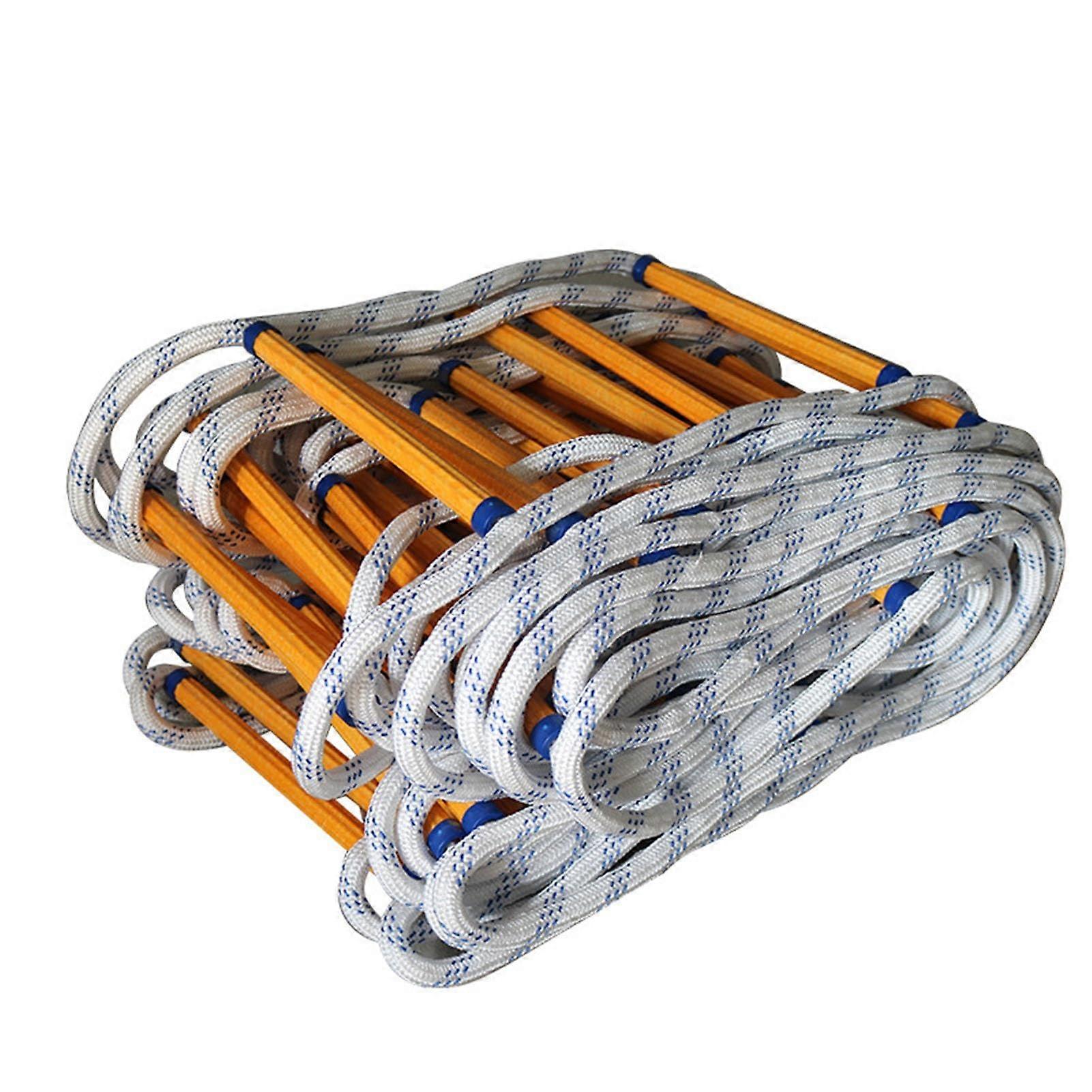 Safety Ladder for Sloped Roofs, Portable Fire Escape Ladder, 8m/26ft (33ft/10m), One Color, Durable Design