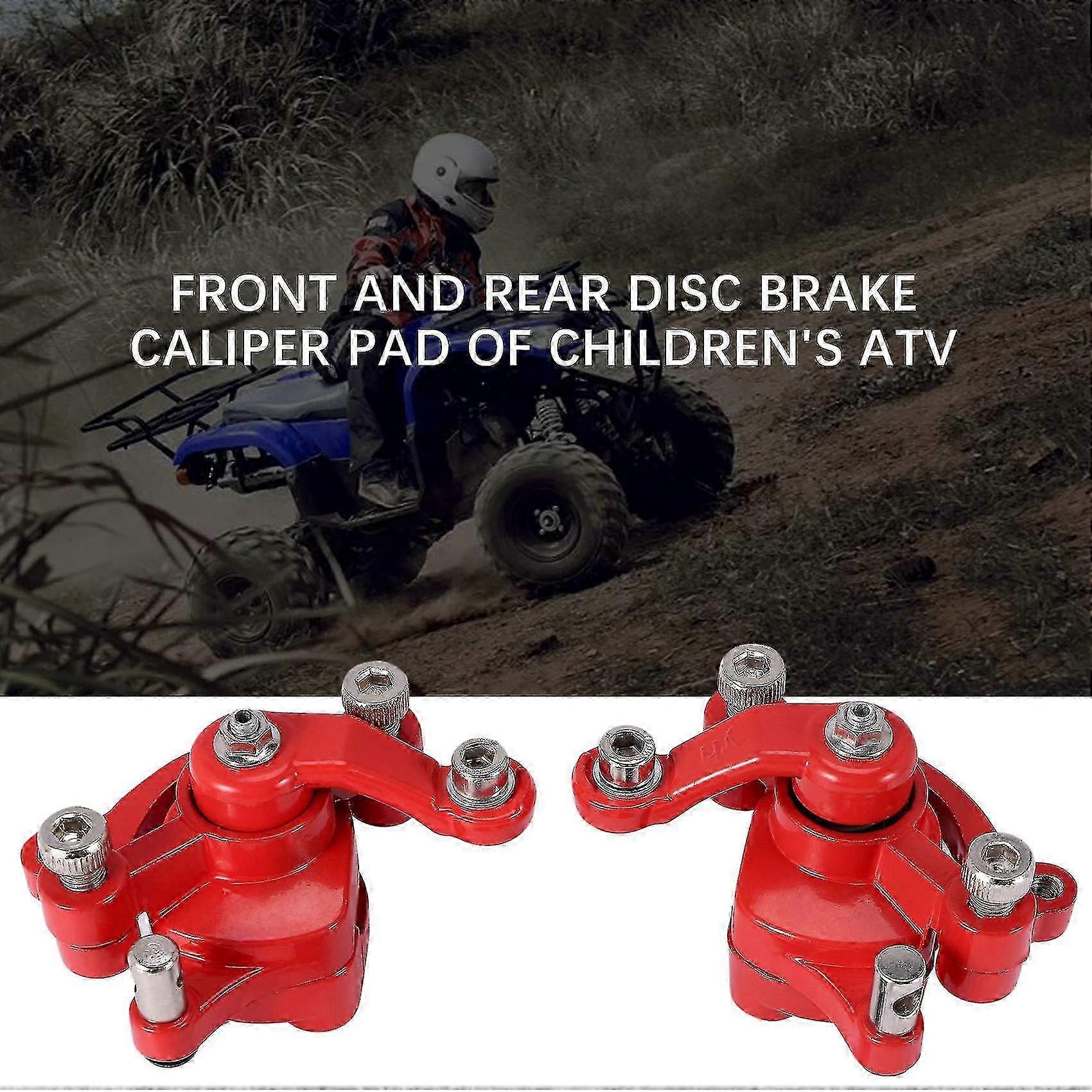 Front and Rear Disc Brake Caliper Pads for 43Cc 47Cc 49Cc Kids ATV Quad Minimoto Dirt