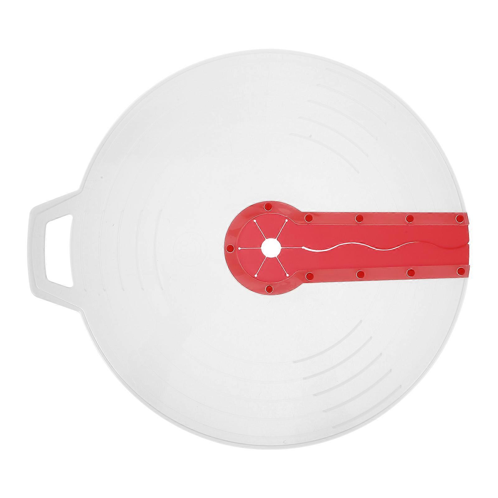 Splash Cover for Mixing Bowls – Baking Guard with Window, Ergonomic Design, Egg Whisking, Cream Stirring, Splatter Protection, Keeps Kitchen Clean