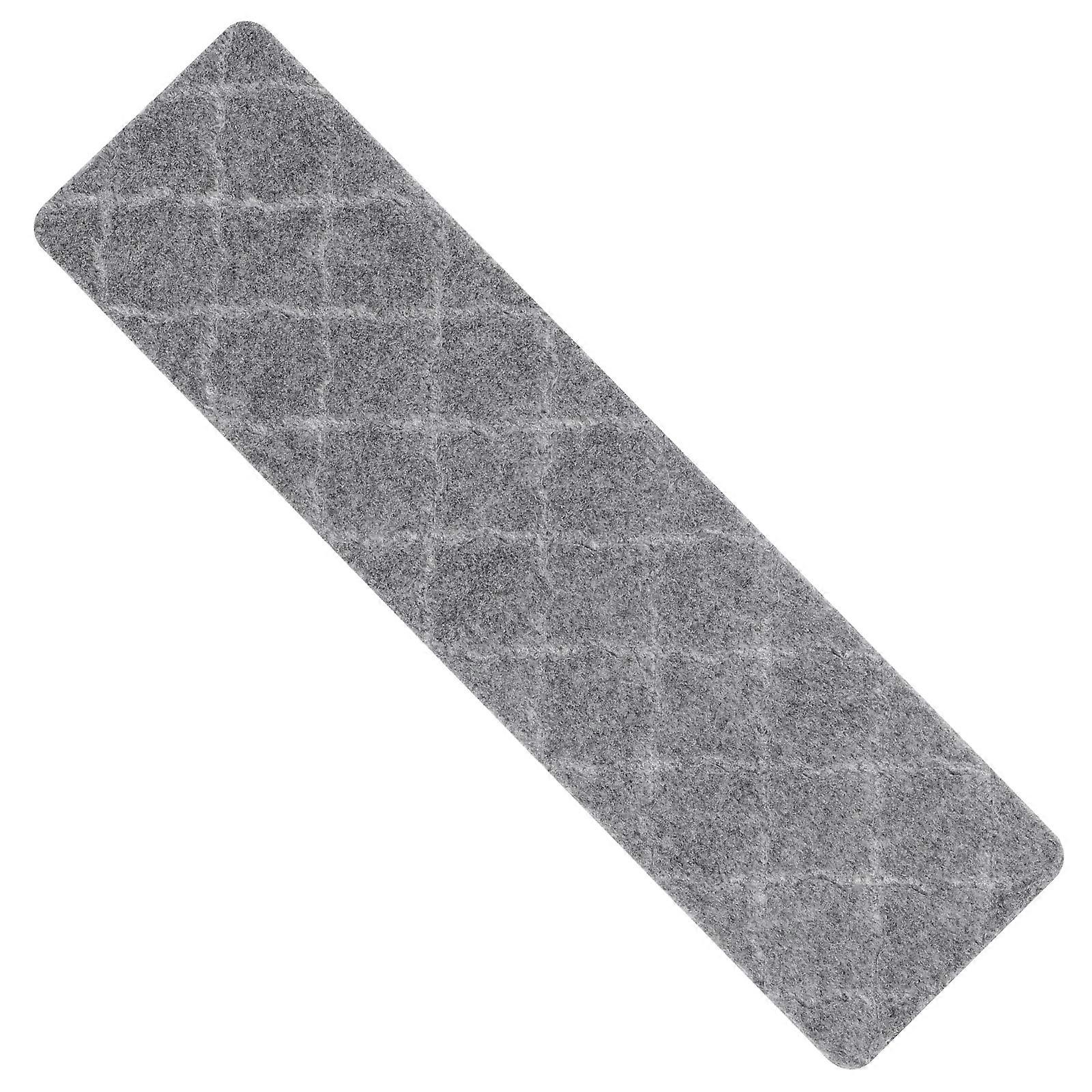 Step Treads For Hardwood Steps Anti Skid Flooring Use Polyester Stair Grips In Grey 1Pack