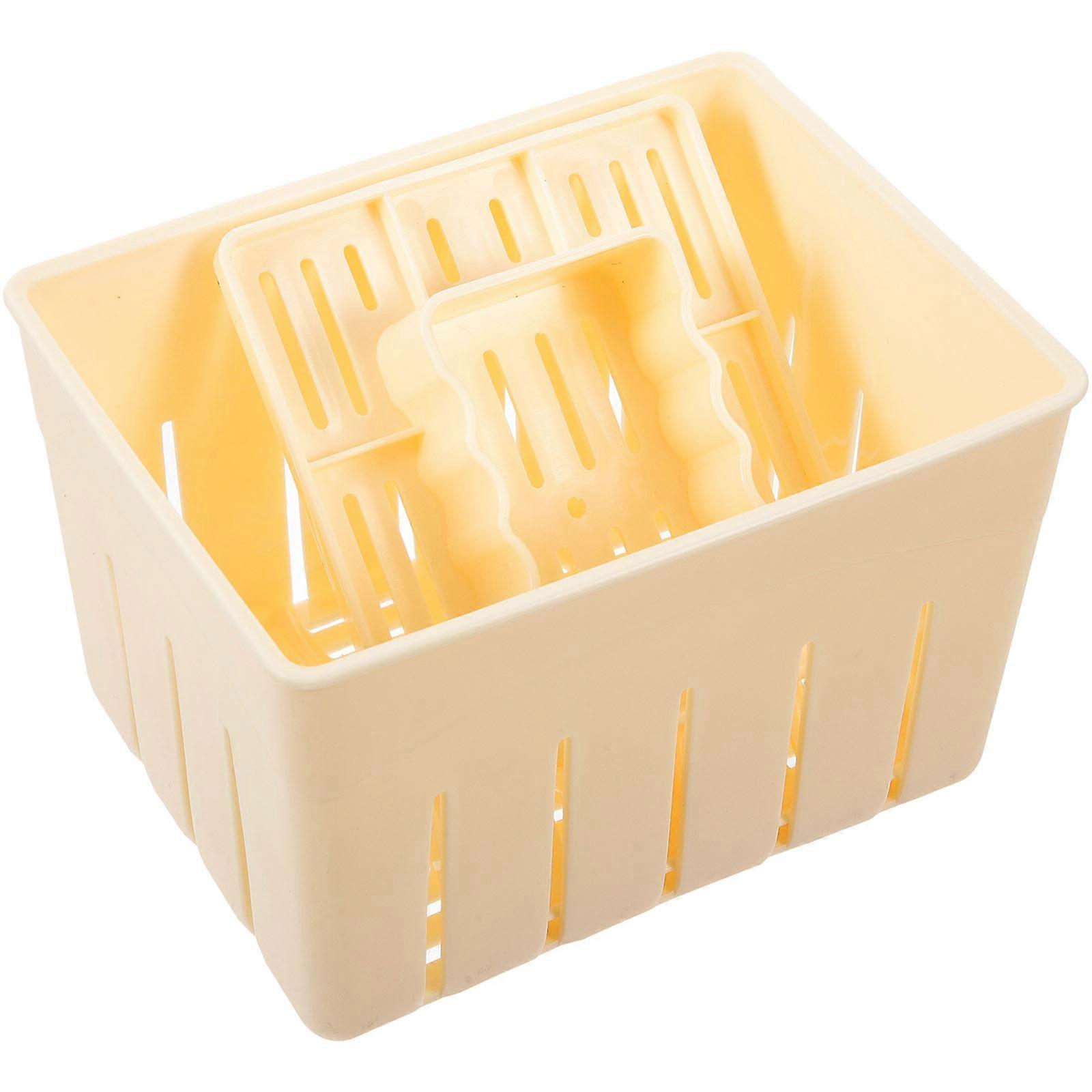 Compact DIY Tofu Maker Mold – Reusable Kitchen Tool with Smooth Edges, High Grade Material, and Easy Operation for Homemade Tofu