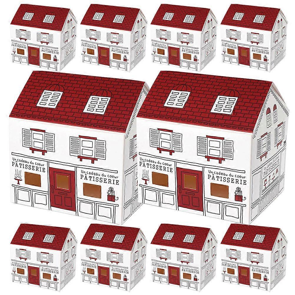 Wedding Candy Boxes Paper Material Decorative Treat Boxes For Shops And Bars 10Pcs