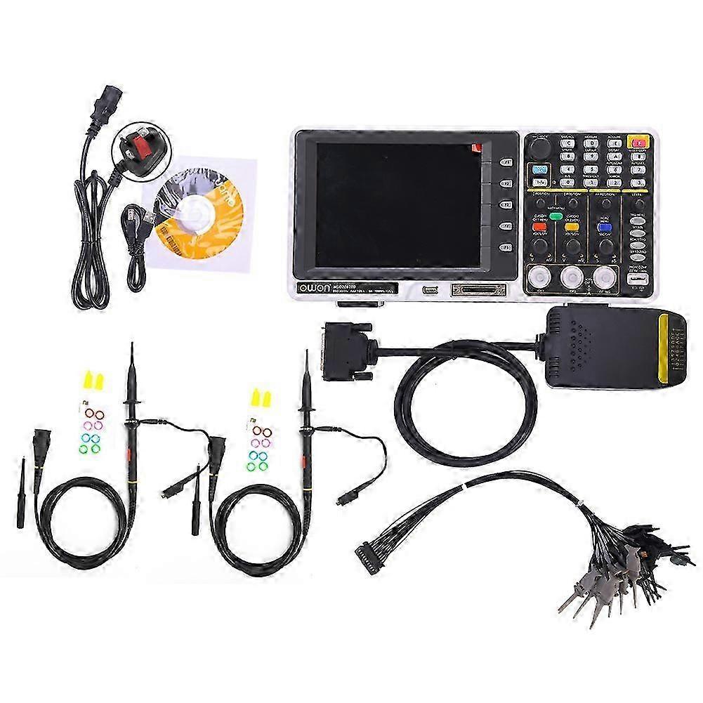 Owon MSO7102TD Multifunction 8in Digital Oscilloscope 16 Channel Logic AnalyzerUK Plug 110-240V