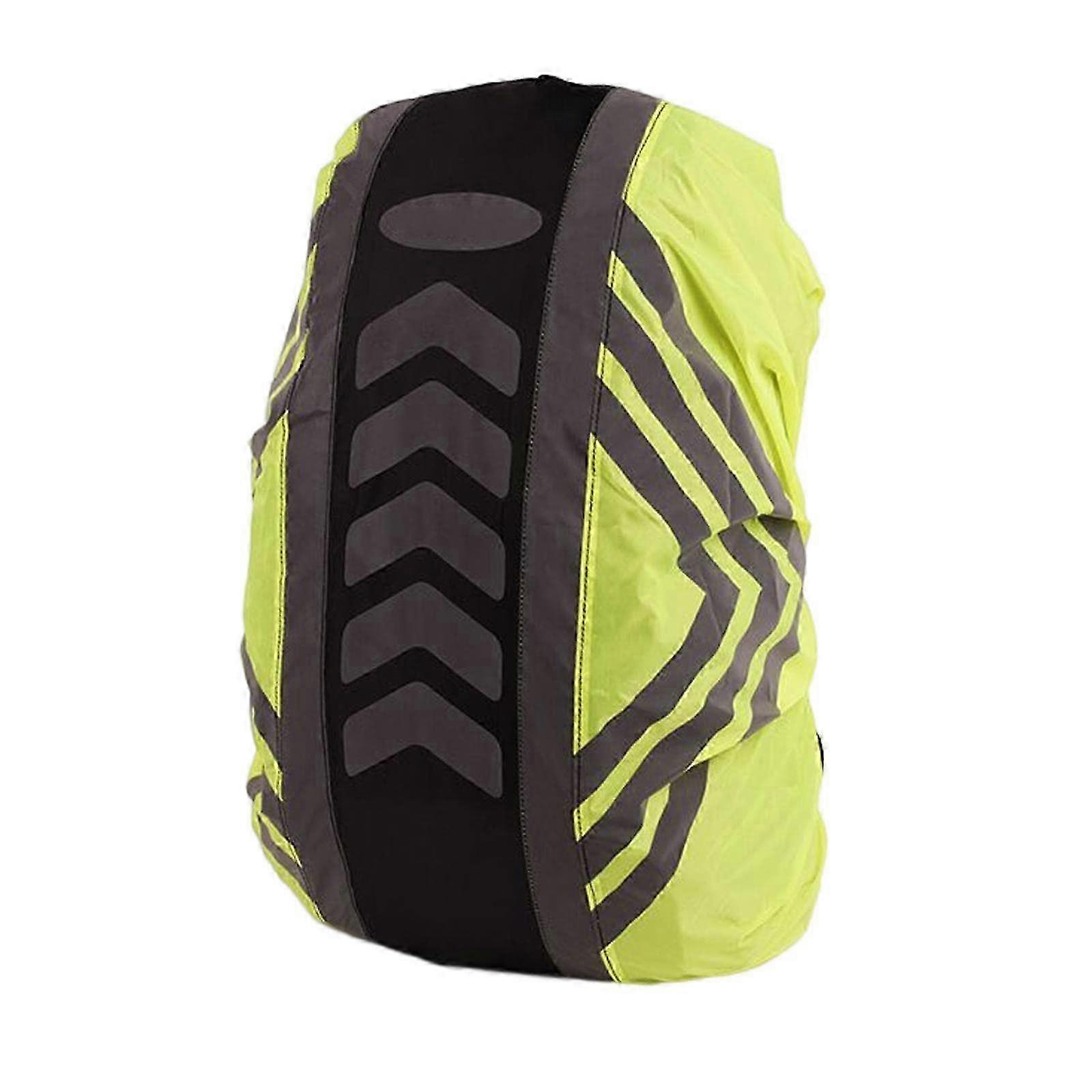 Reflective Antislip Rain Cover for Backpacks, Suitable for 30L to 40L Sizes, Ideal for Biking and Travel