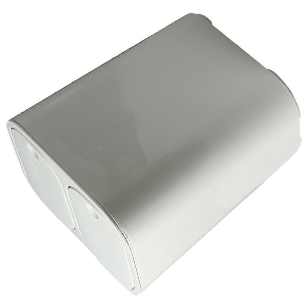 Compartment Trash Can with Lid – Lightweight Kitchen Waste Bin for Home, Office & Bathroom Recycling Use