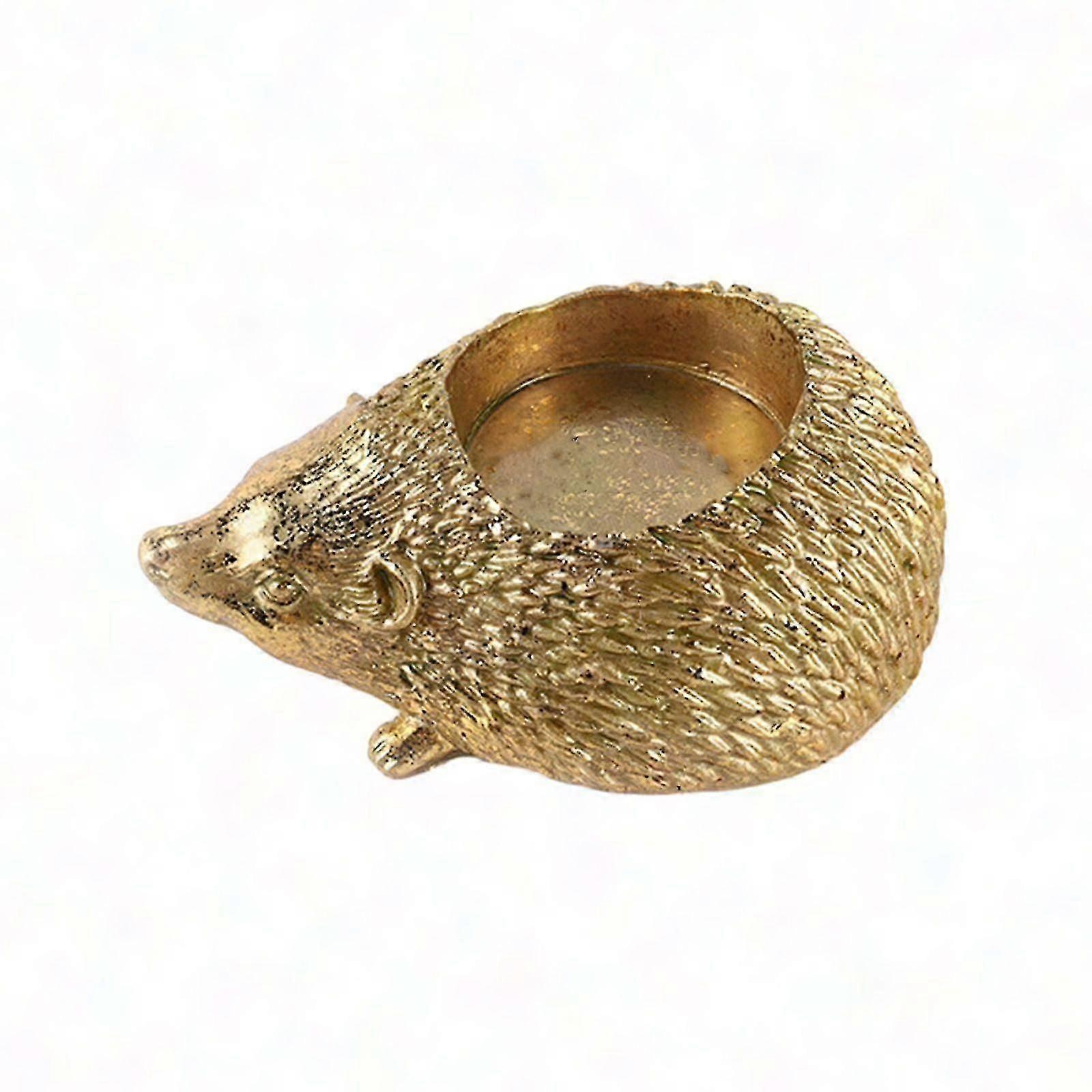 Creative Hedgehog Candle Holder For Home Decor