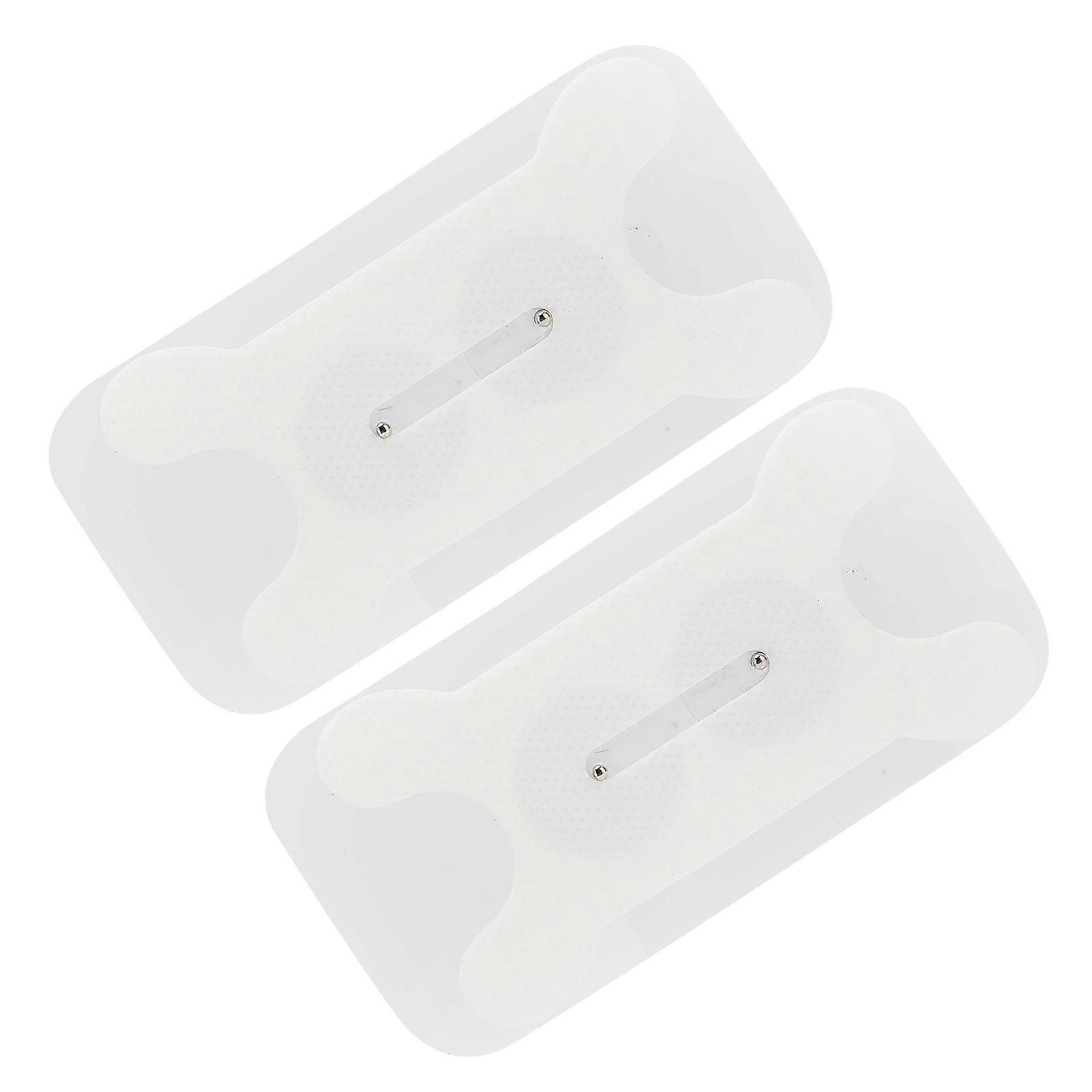 2pcs NonWoven Fabric Button Electrode Pad Physiotherapy Electrode Patches Accessory