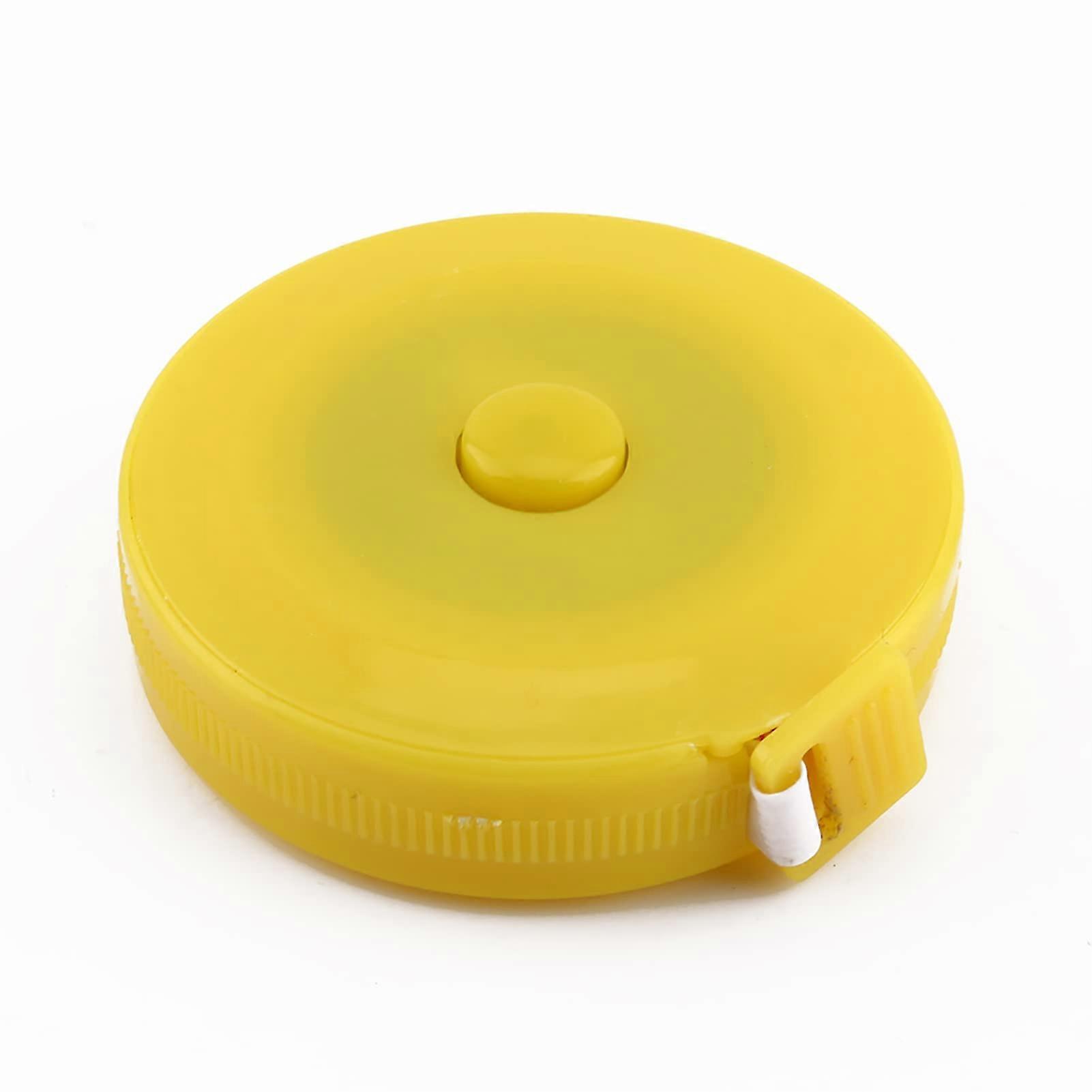 Retractable sewing measuring tape quality portable body measuring ruler for tailoring and fitness tracking, 150 cm in length, random colors