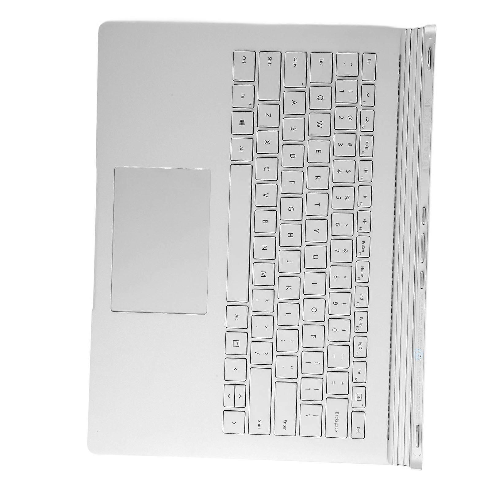 Clavier pour Surface Book 1 Argent 1705 Alliage d'aluminium Réponse rapide pour Book 1 Clavier pour Surface Book 1