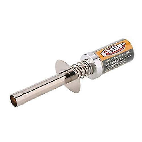 For 80101 1800mAh 1.2V Glow Plug Igniter for RC Car 1/8 1/10 80101 Rechargeable Glow Igniter – No Charger Included Ref: 9765