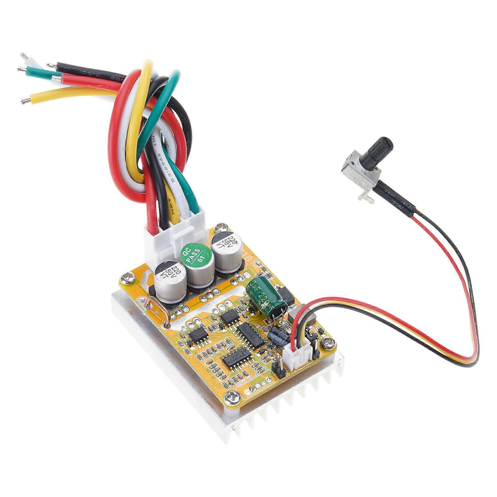 5-36V 350W BLDC Three Phase Brushless Without Hall Motor Controller Brushless Sensors Motor Driver Replacement Part Multicolor