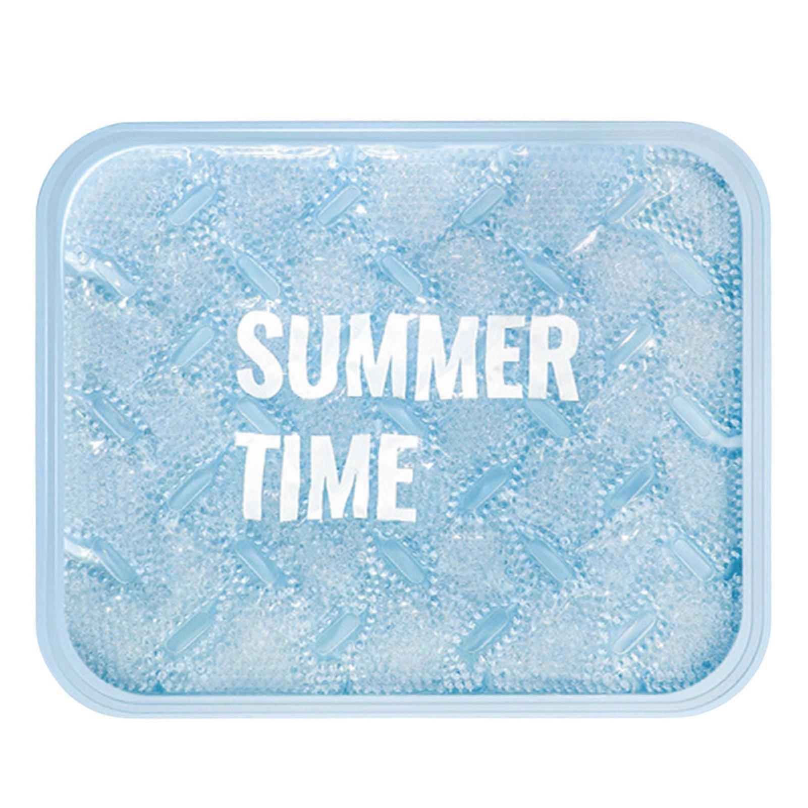 Cooling Gel Seat Cushion - No Water Needed, Reusable Ice Pad for Office, Car, Summer, and Indoor/Outdoor Comfort