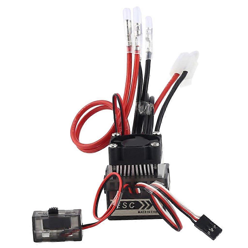 320A Brushed ESC for 1:10 RC Car and RC Boat, 7.2-16V Speed Controller, High Performance, Compatible with Various Models