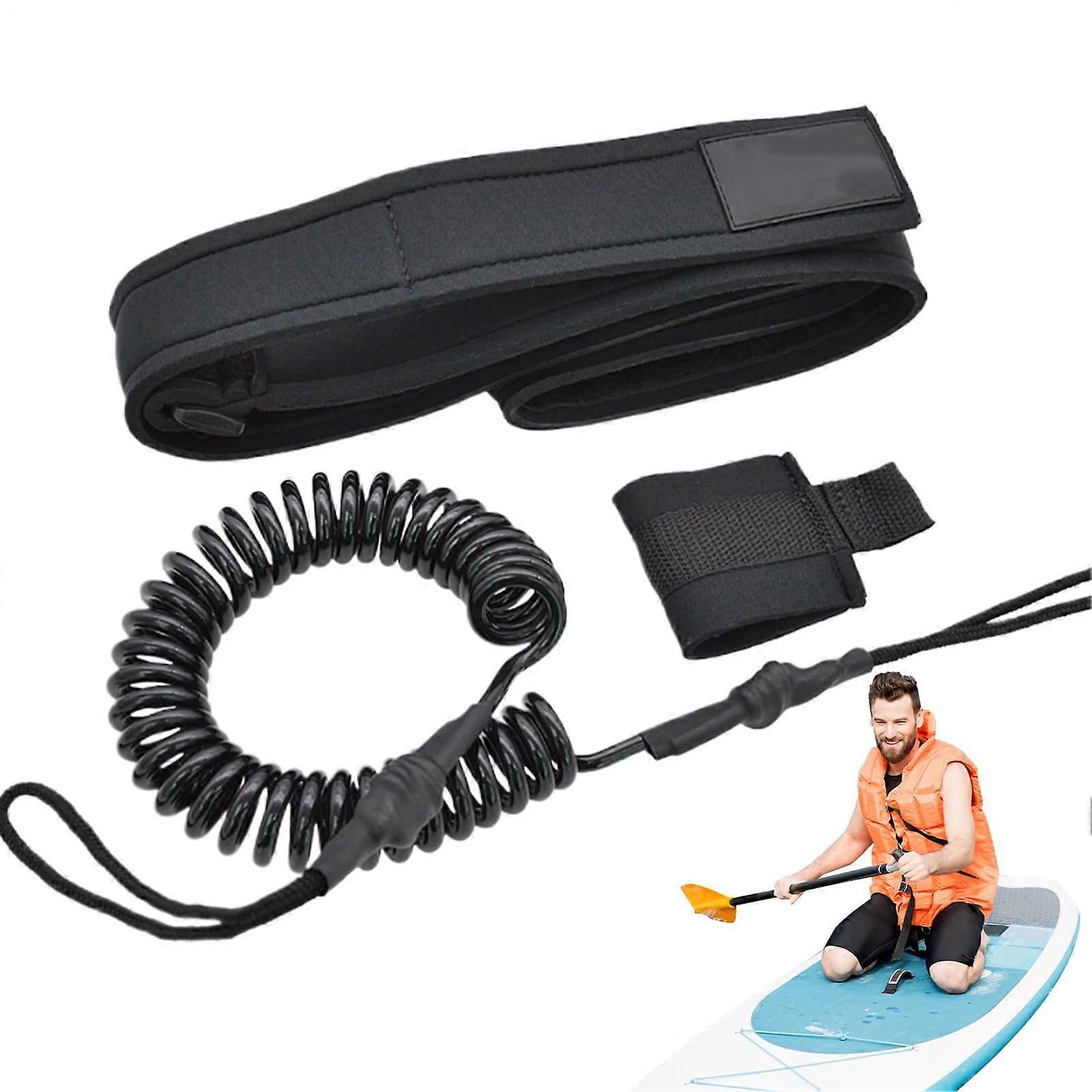 Paddle Leash – Paddleboard Strap – QuickRelease Straps, SaltwaterResistant Hardware for Water Sports, Kayak, Paddleboard, Rental, Fleet Maintenance