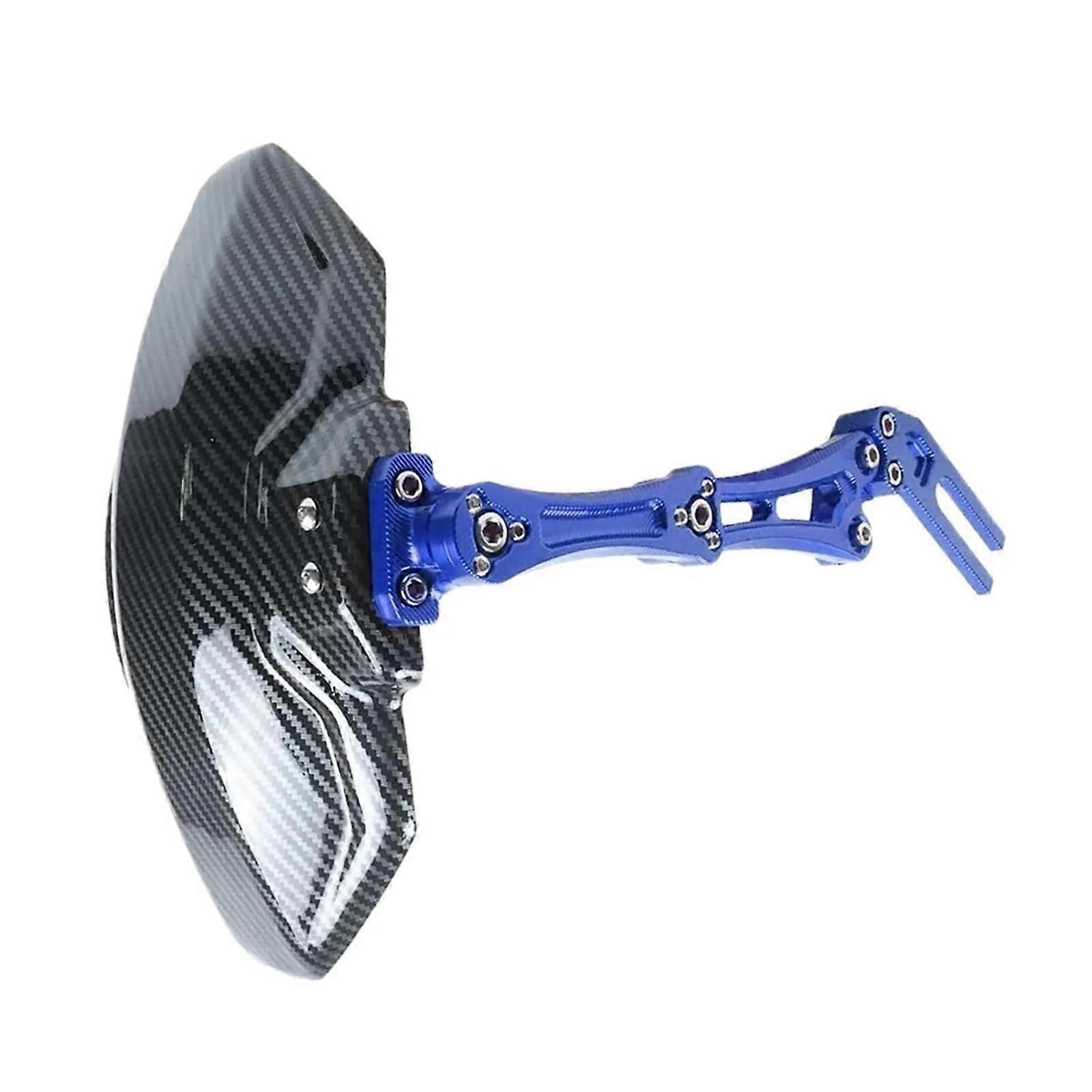 Mudguard Extension For N1S M3 Universal Motorcycle Rear Fender Cover Universal Adjustable Thickened CNC Mudguard Blue
