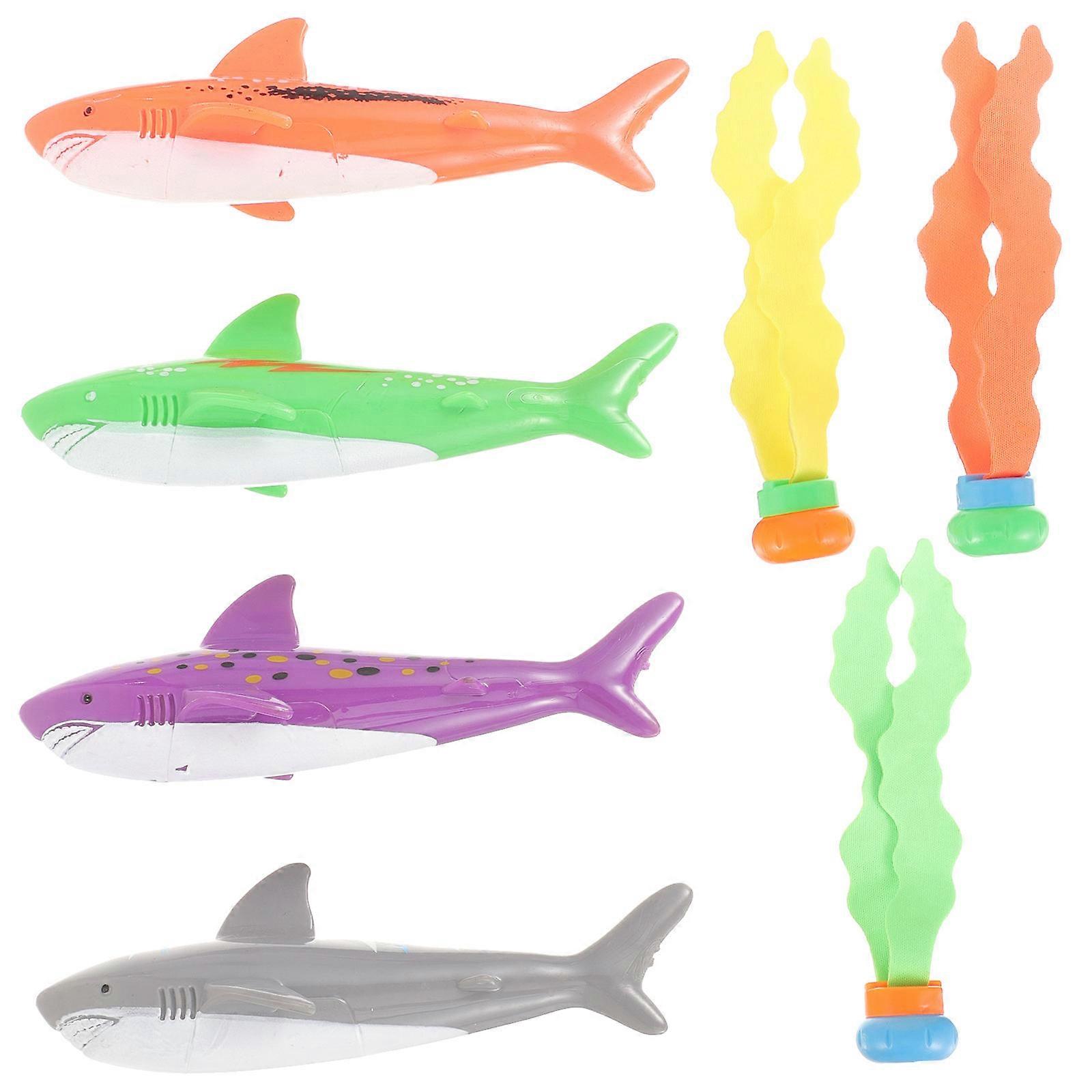 Interactive Playthings Portable Pool Diving Toy Set Safe For Children In Assorted Color 7-Pcs